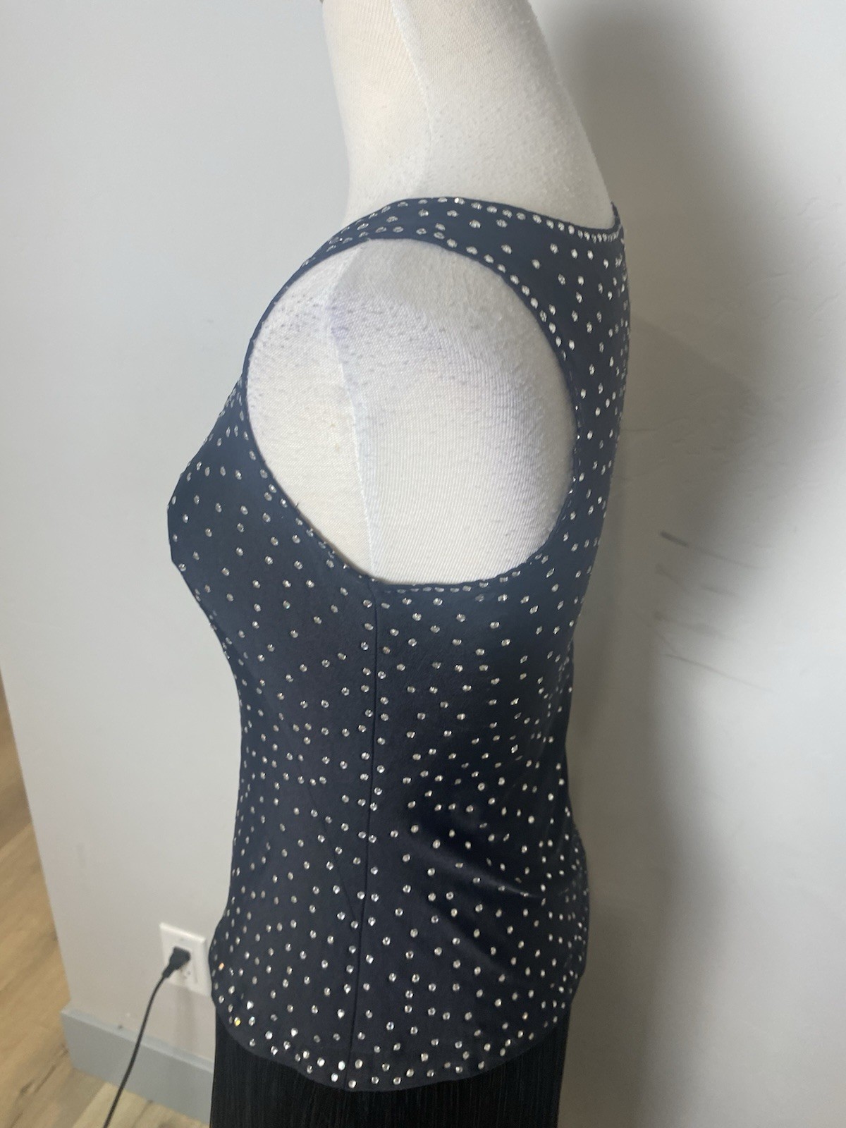 1990’s Lillie Rubin Black Dress Tassel Women’s S