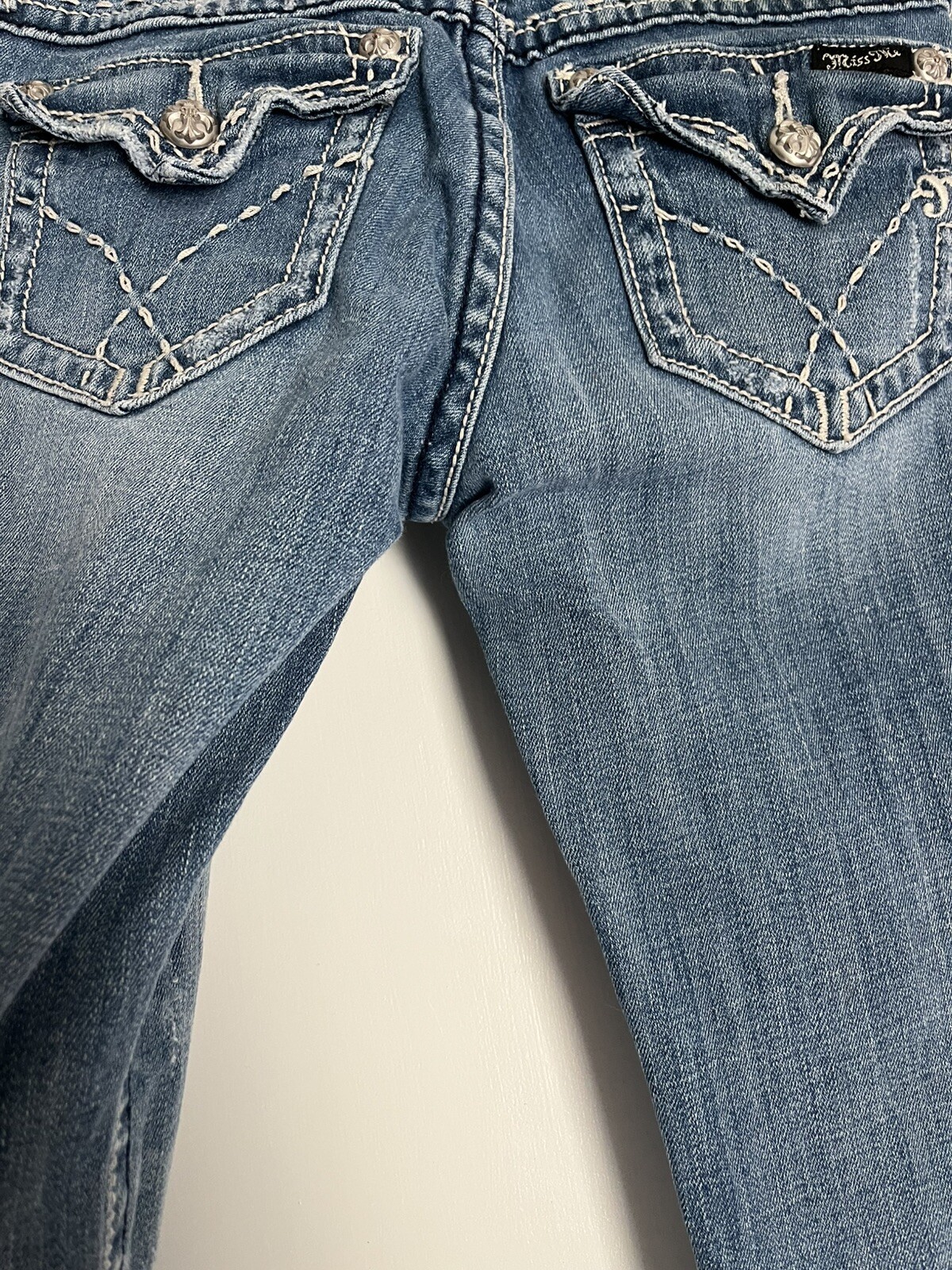 Miss Me Denim Boot Jeans Womens Size 27 Style: JPW5069 *Hemmed to 31 ” inseam