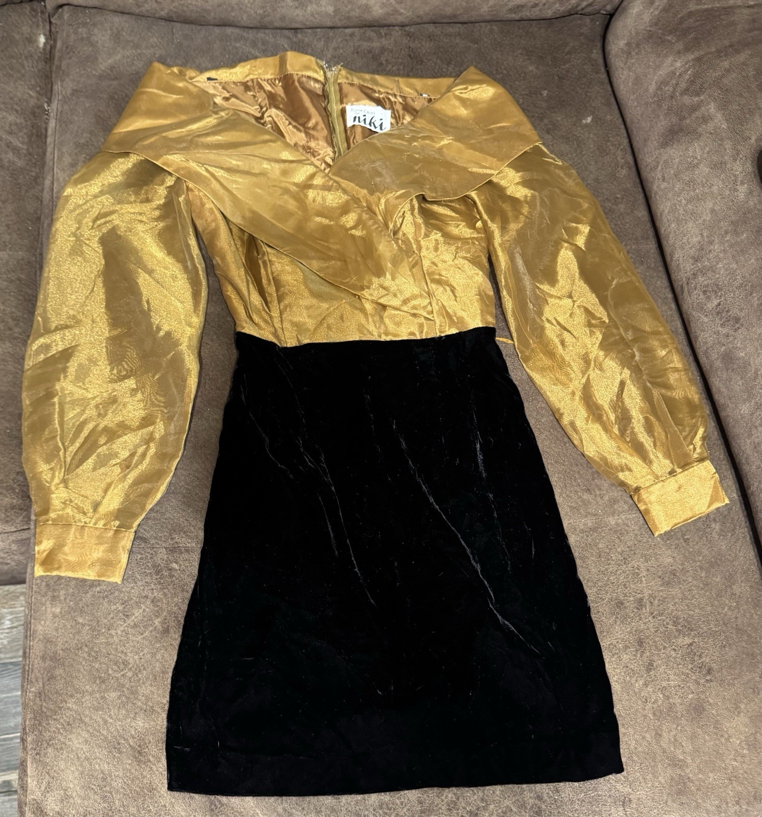 Vintage Karen Lucas For Nikki Mini Dress Sz 6