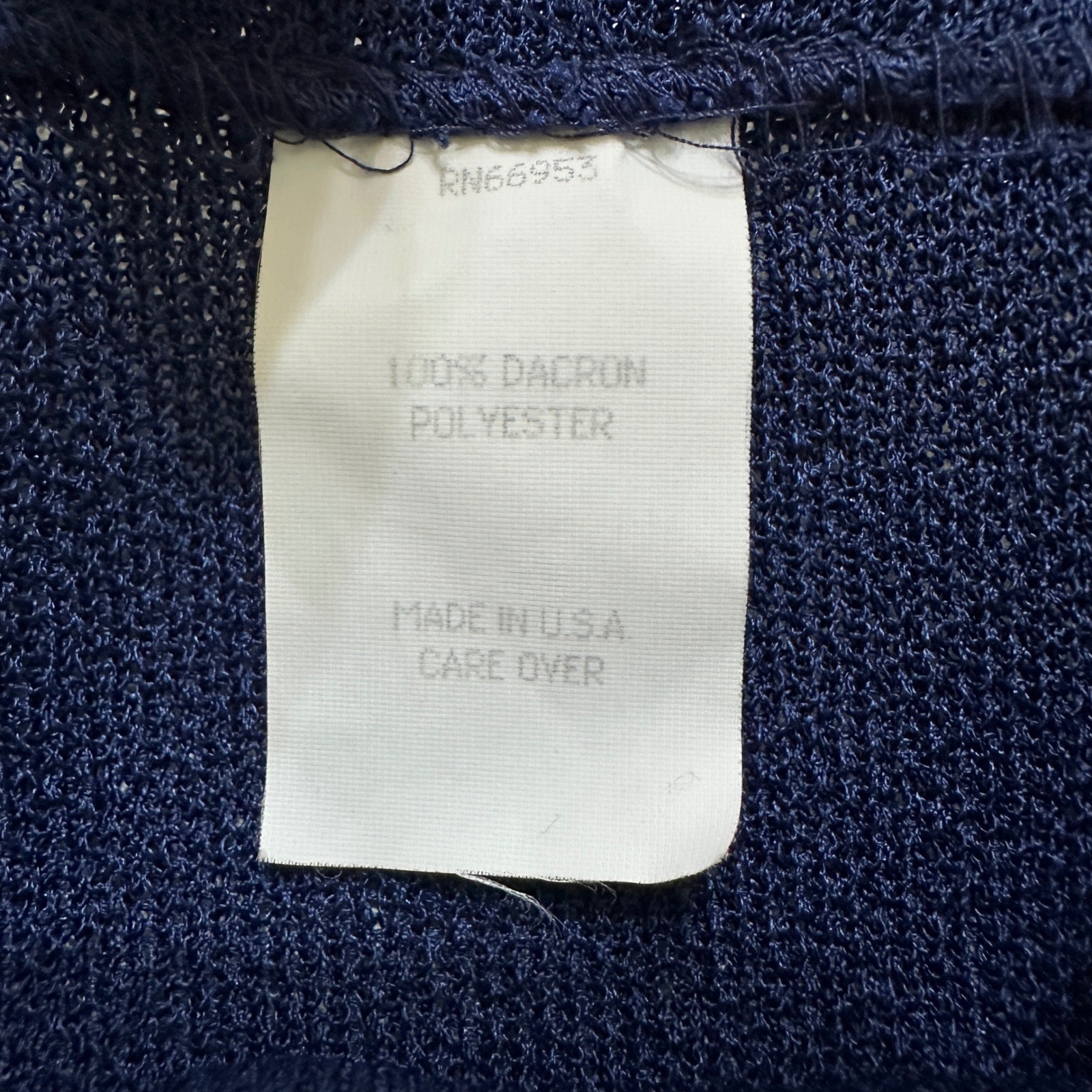 VTG Castleberry Knit Skirt Suit Womens 12 Navy Blue Old Money Luxury ILGWU USA