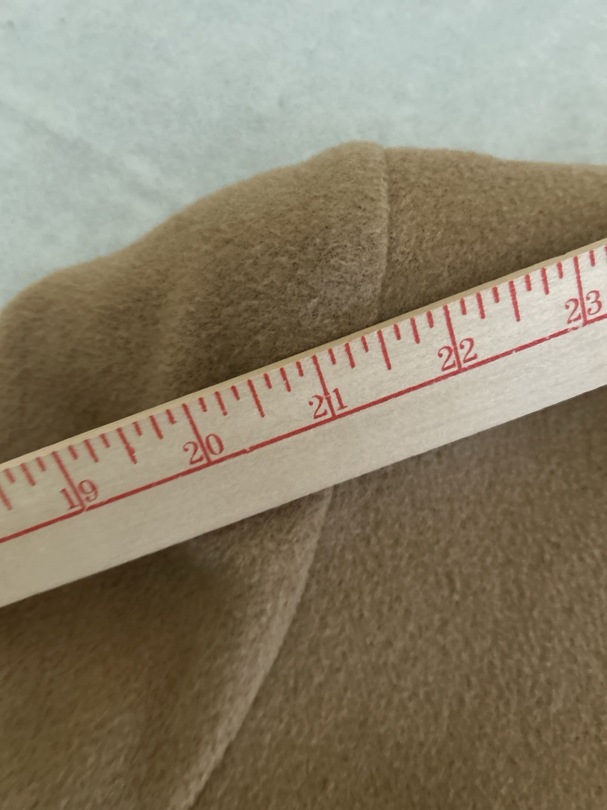 Di Vinci of California Coat Women’s S/M Tan Full Length Camel Hair USA Vintage