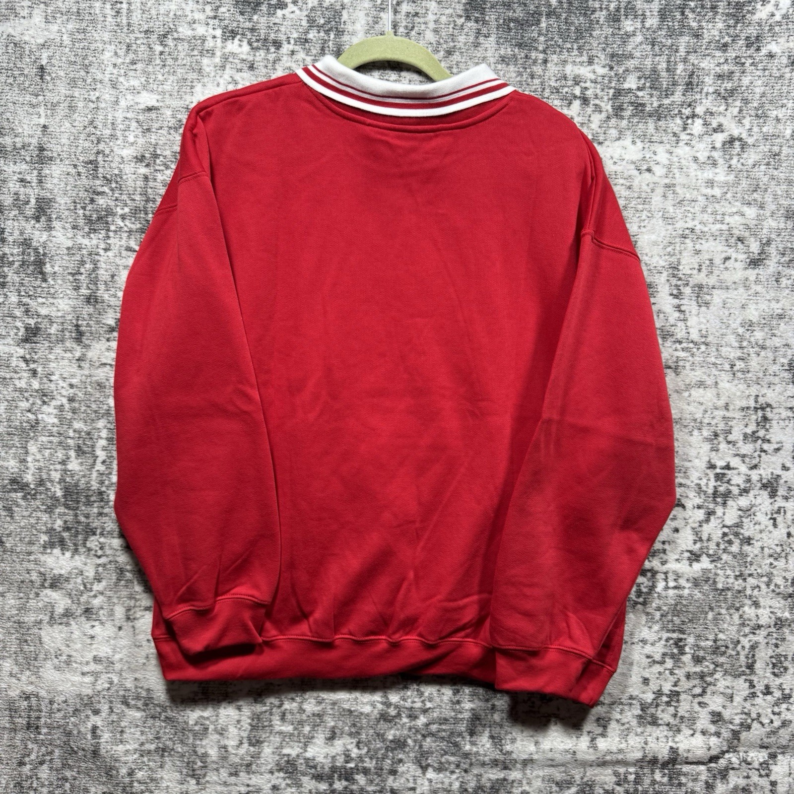 VTG Bolo Spirit Women’s XL Red collared Embroidered Teddy Bear Sweatshirt