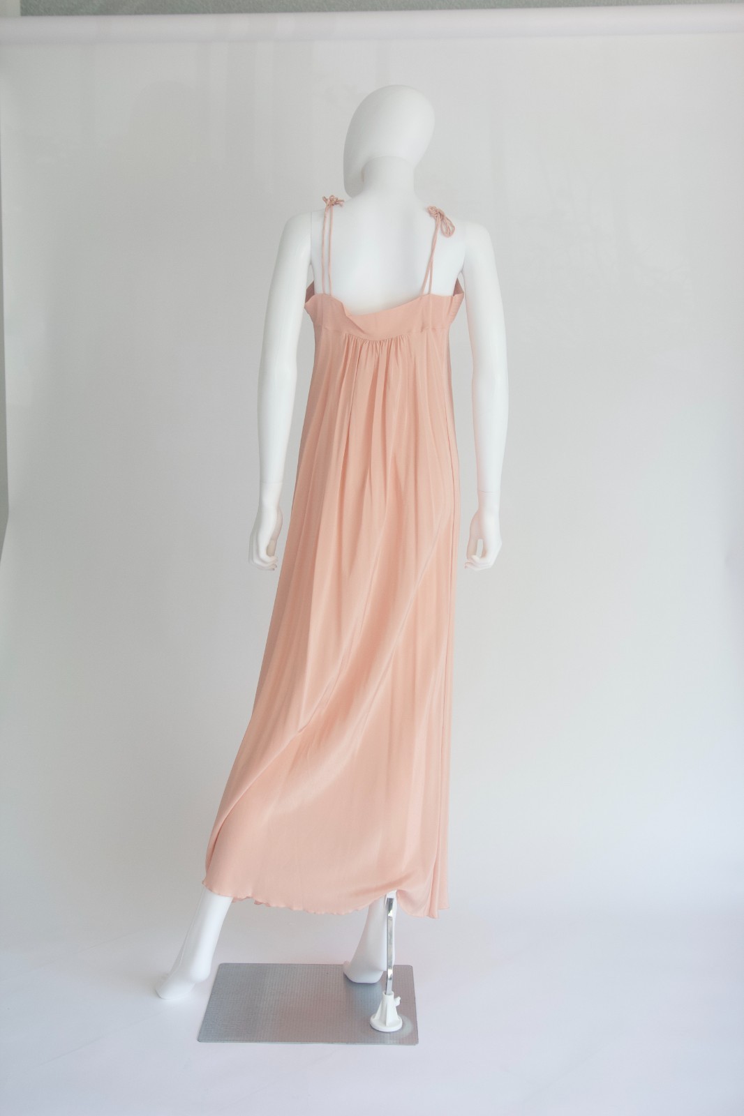 Light Pink Vintage Spaghetti Strap Dress