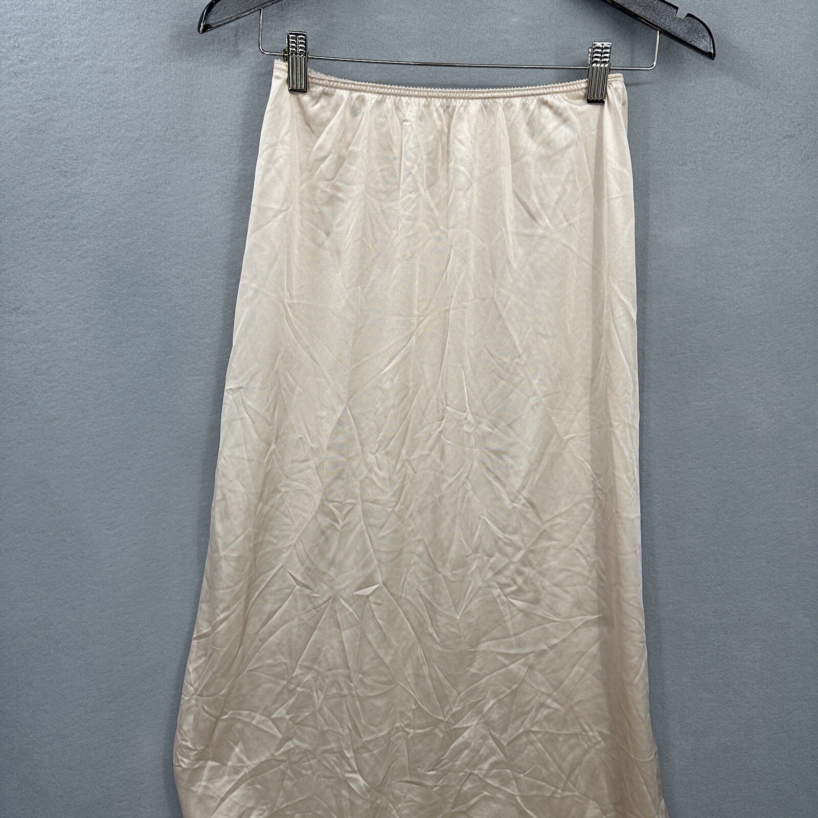 Warners Long Slip Perfect Measure Womens Medium Pink 55300 Antron Sissy Vintage