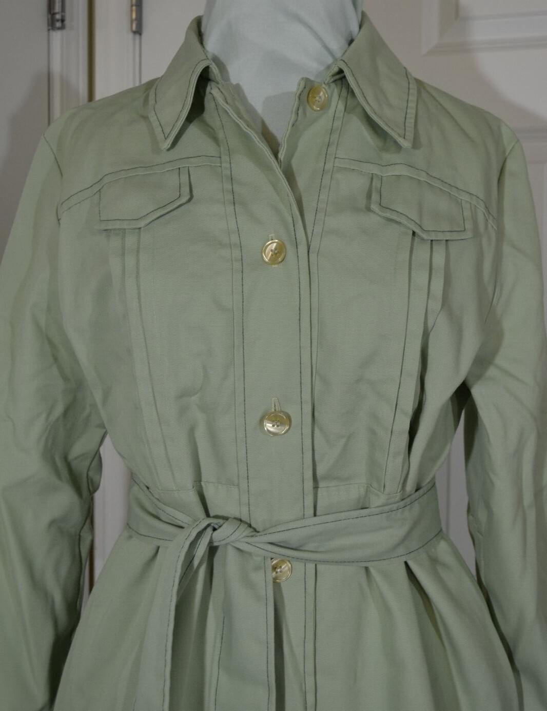 Celanese Fortrel 60s 70s Vintage Women’s Coat Green (See measurements for size)