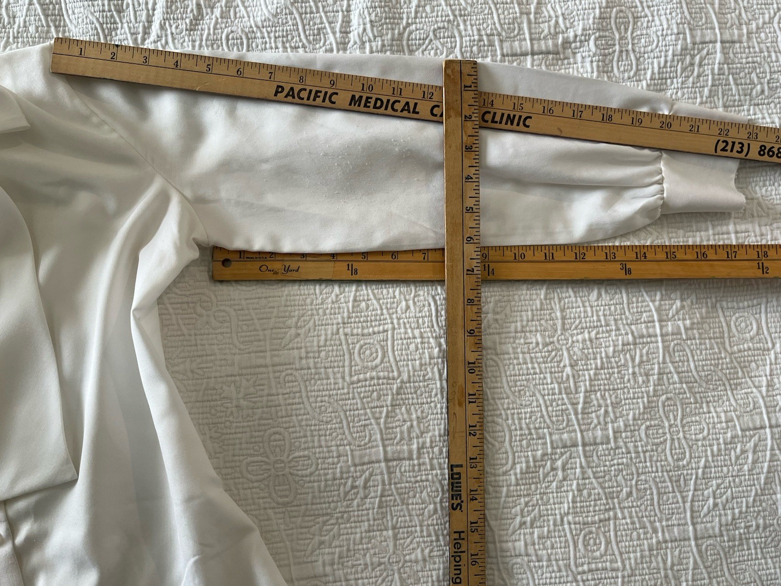 Vintage – Late 1980’s To Early 1990’s White Blouse – Size 12