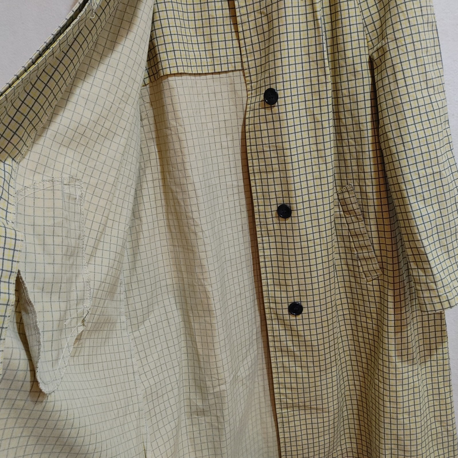 Vintage Perma Prest Sears Jacket/Coat -No Lining- Size Large