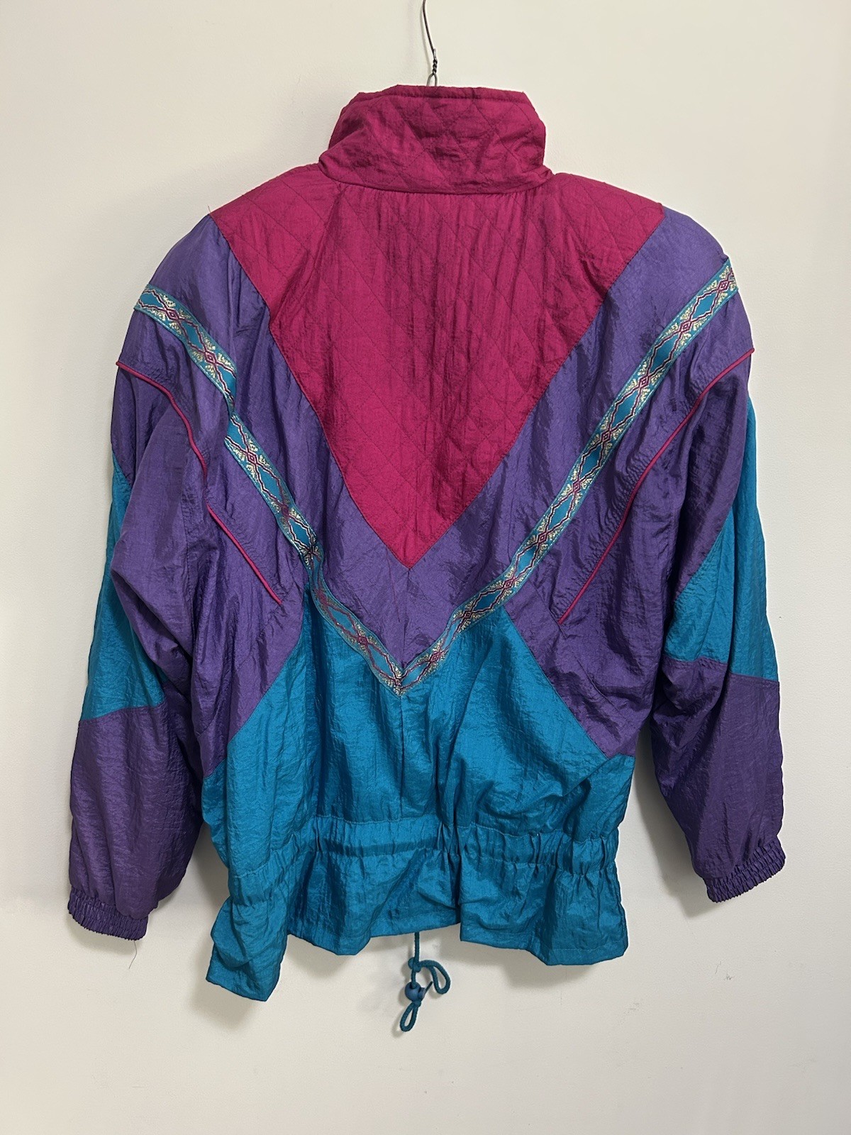 80’s 90’s Windbreaker Set Jacket And Pants Tracksuit Vintage Retro Mom