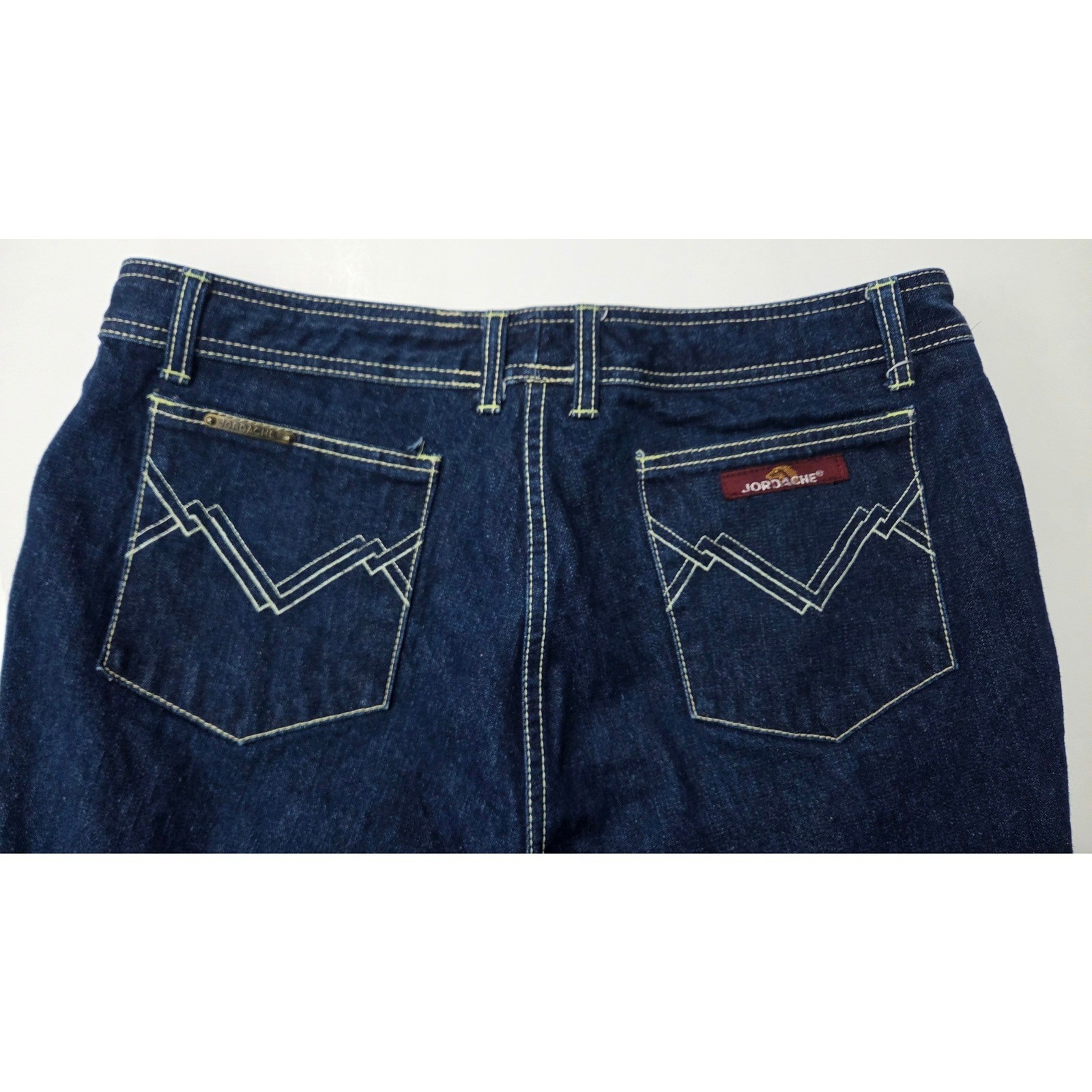 Vintage Jordache High Waist Jeans Dark Wash 80’s Horse Head W32 L27