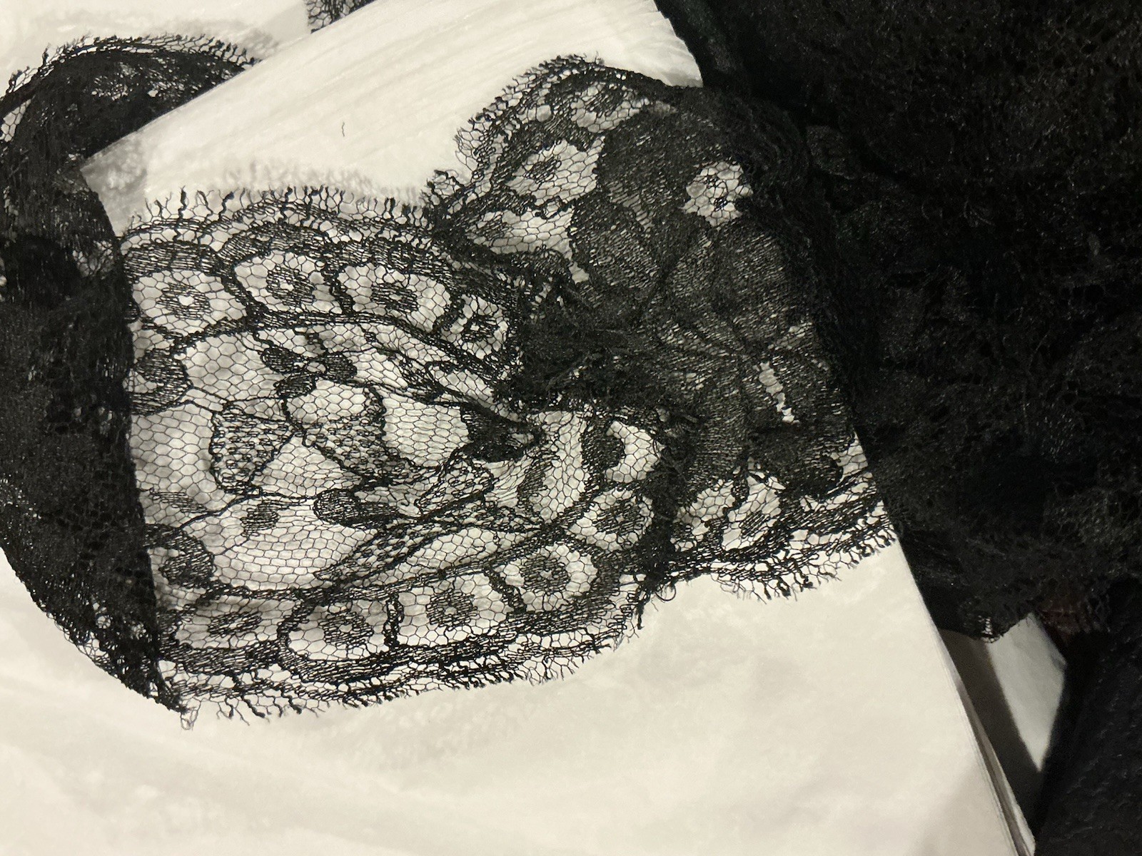 Vintage 1990s Black/ Midnight Navy James Galanos Couture Cocktail Dress Size 4