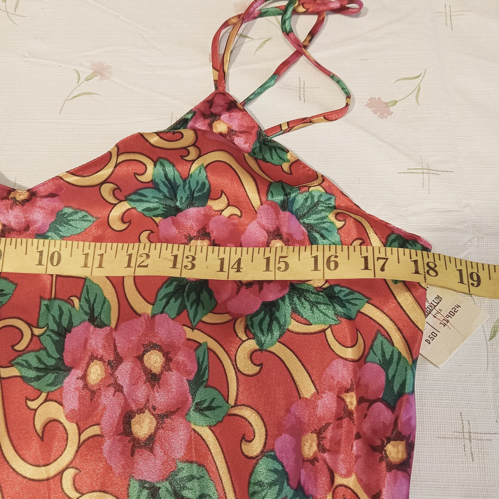 VTG Maryanns Botique Floral MEDIUM Nightie Gown NWT