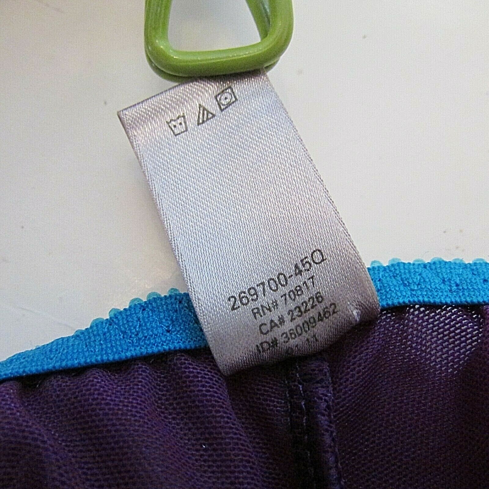 Victoria’s Secret Purple Mesh back Chantilly Lace Front Hiphugger Bikini Panty M