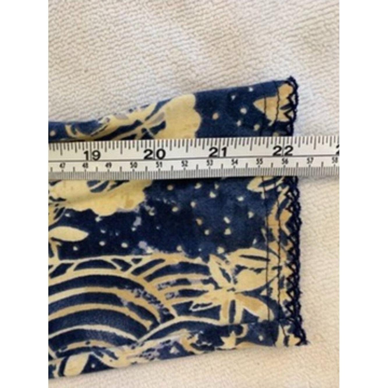 Kates for Eaton Vintage Canadian Maxi Dress Blue Floral Prairie Cottagecore M
