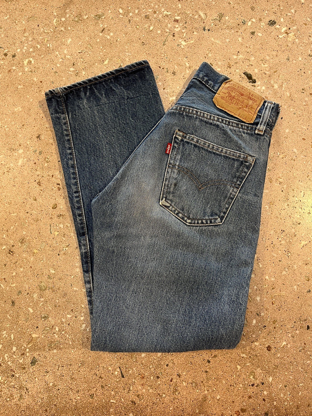 Vintage 1980s Levi’s 501 SELVEDGE jeans Denim 25 Waist