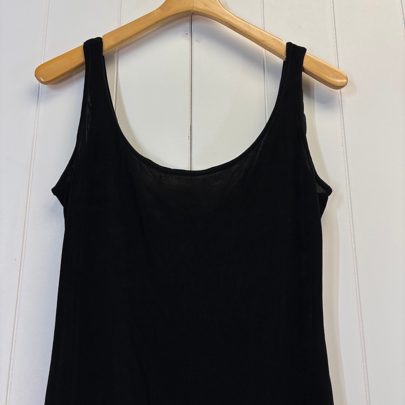Vintage Filigree Ltd Women Clubwear Bodycon Tank Dress Size 12 Stretchy Beach