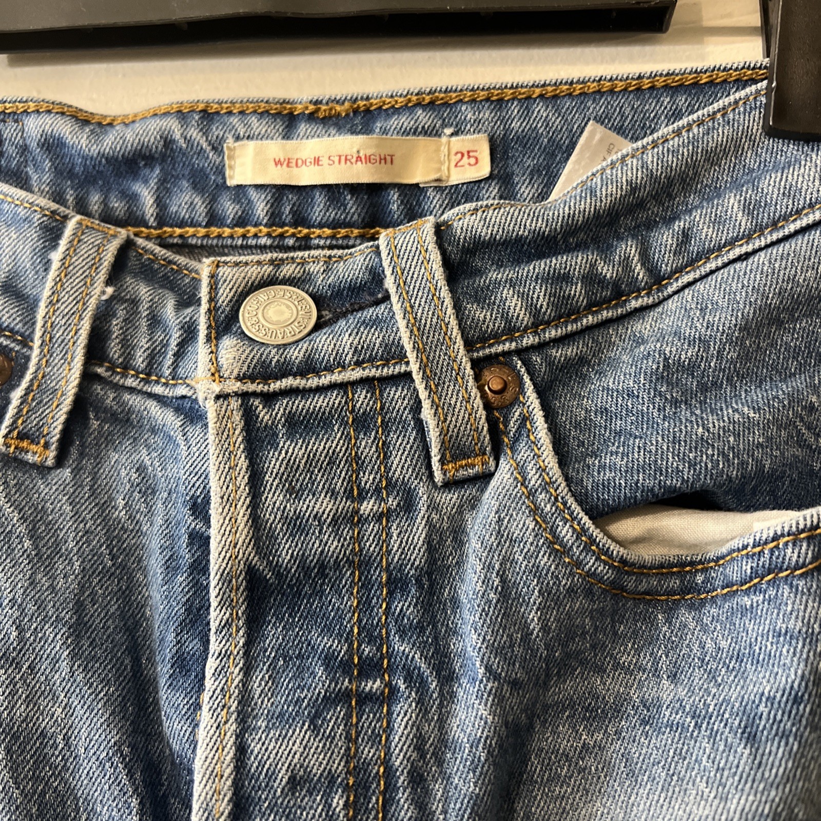 70s LEVI’S Capital E Jeans (25) vintage Blue Wash skinny