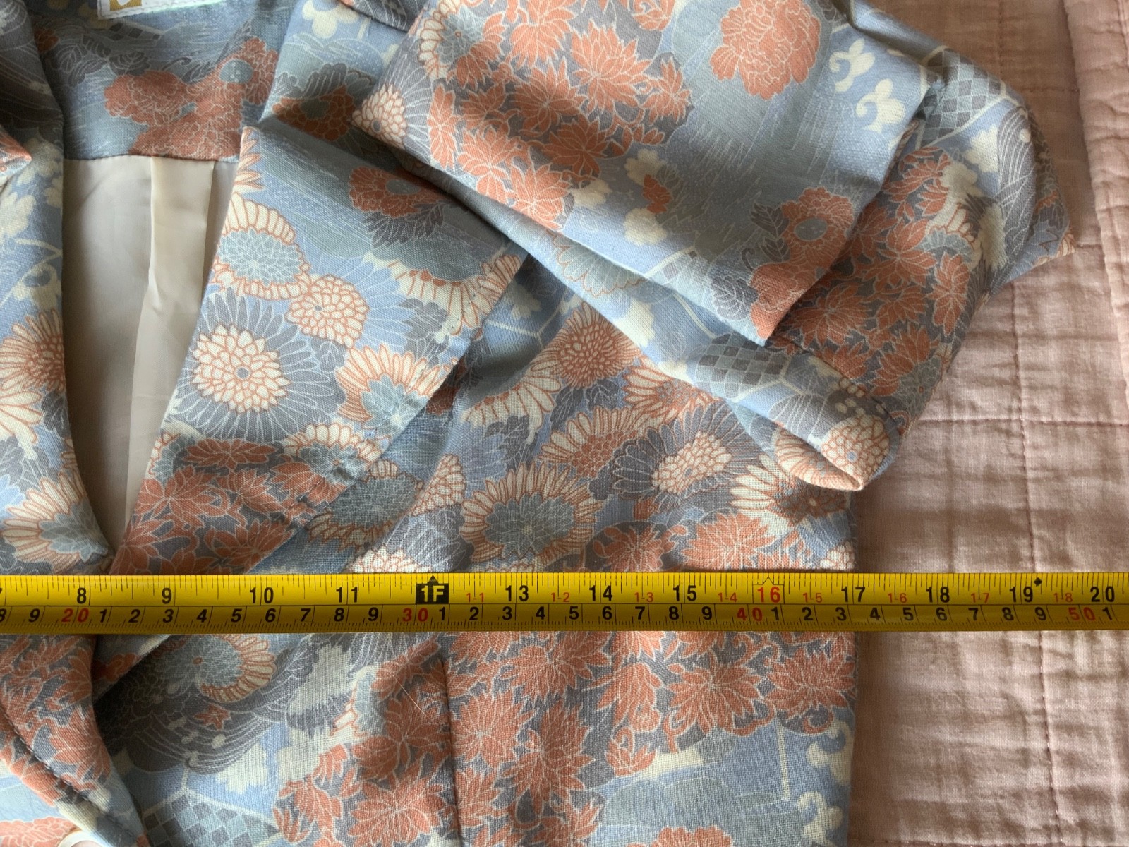 Vintage Collegian of California Asian inspired Blazer