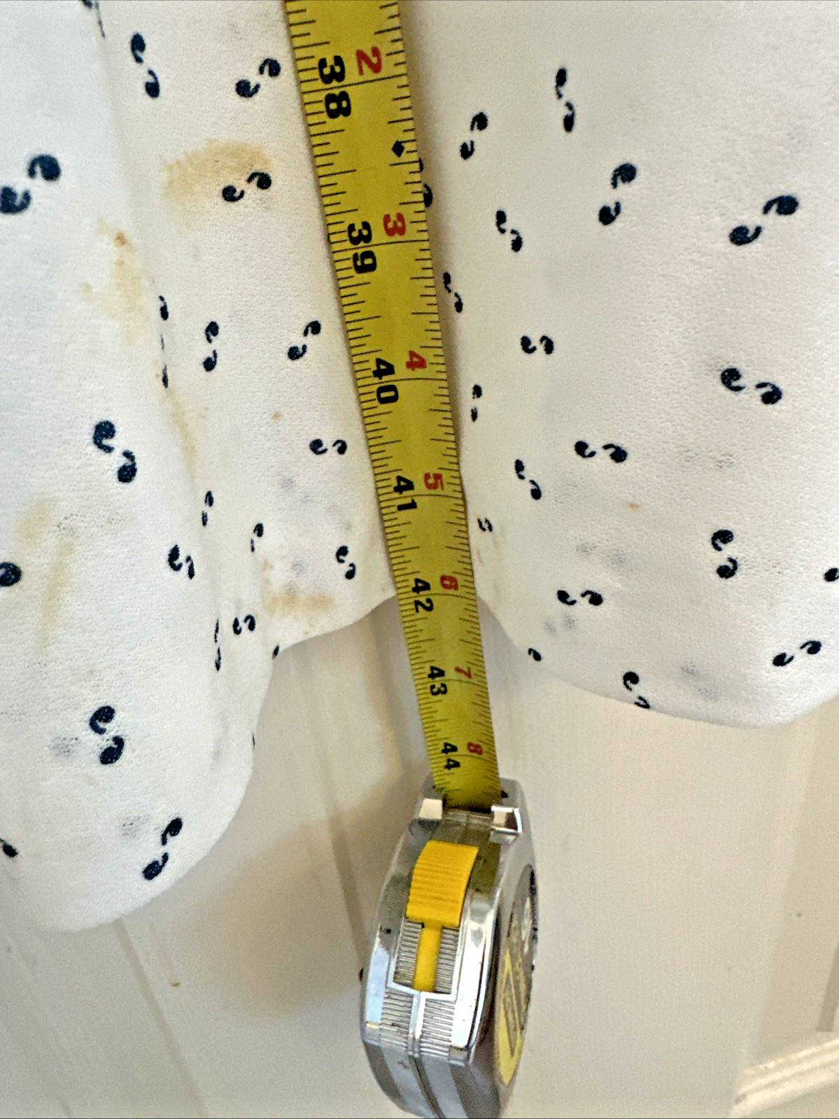 Vintage Women’s Dress Cinched Waist Retro Ruffle Collar Romantic Size 10