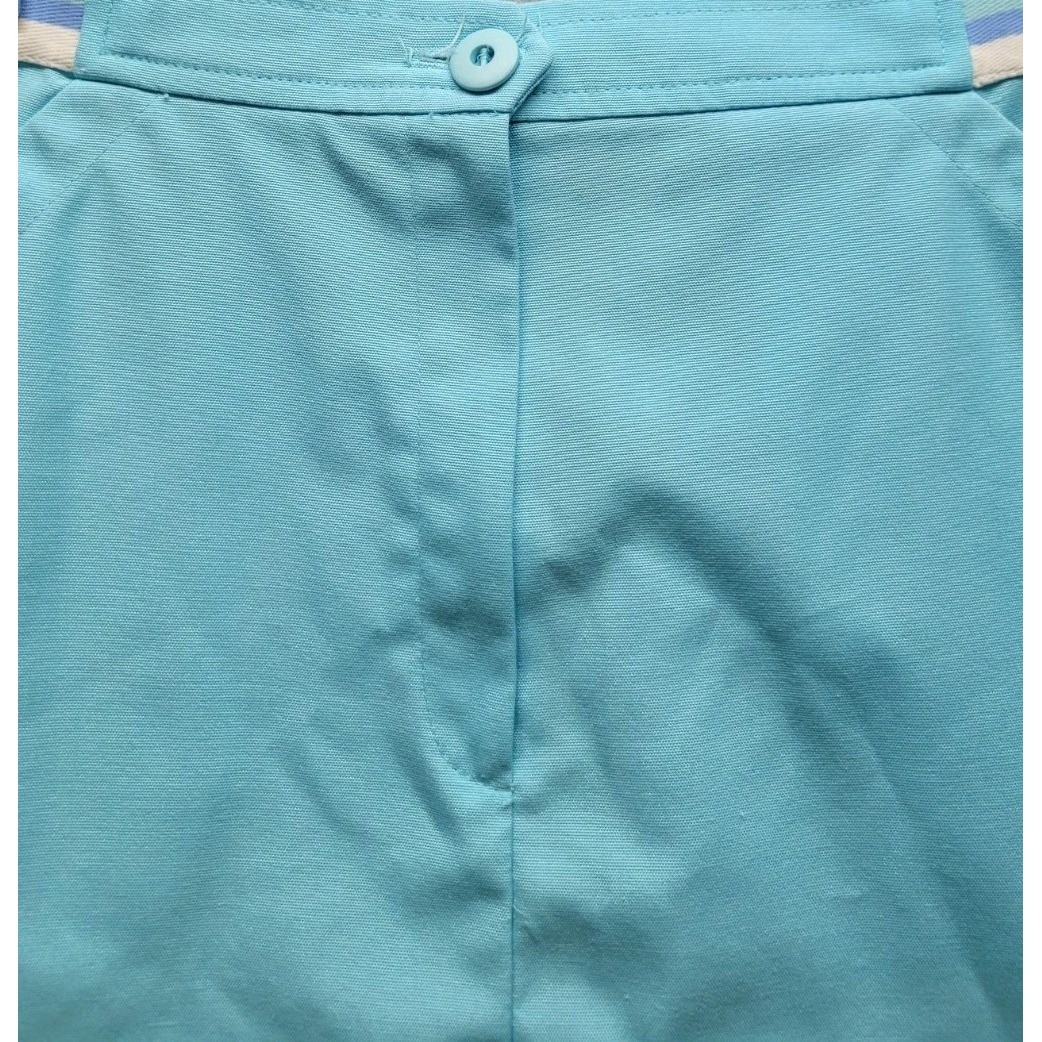 Vintage 90s TAIL Skirt Teal Blue Tennis Skirt Size 7/8 Made In USA Pickleball