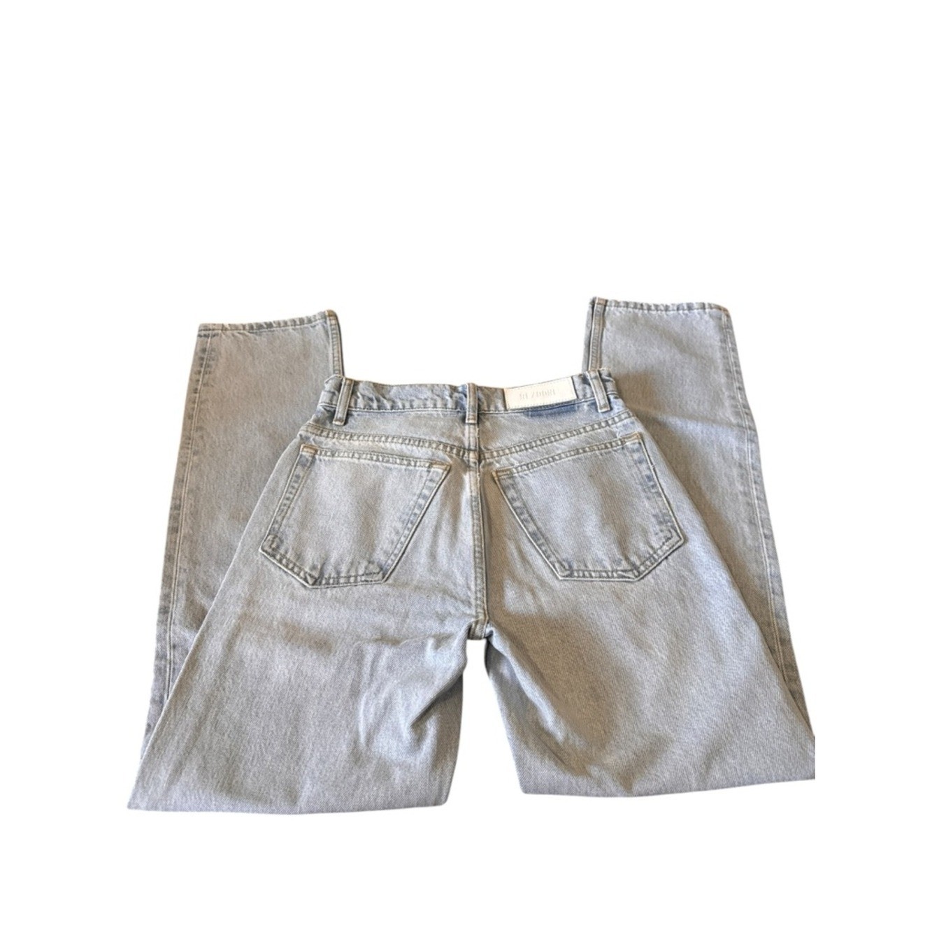 Re/Done 70s Original Straight color: Nu Disco High-Rise Straight Jeans