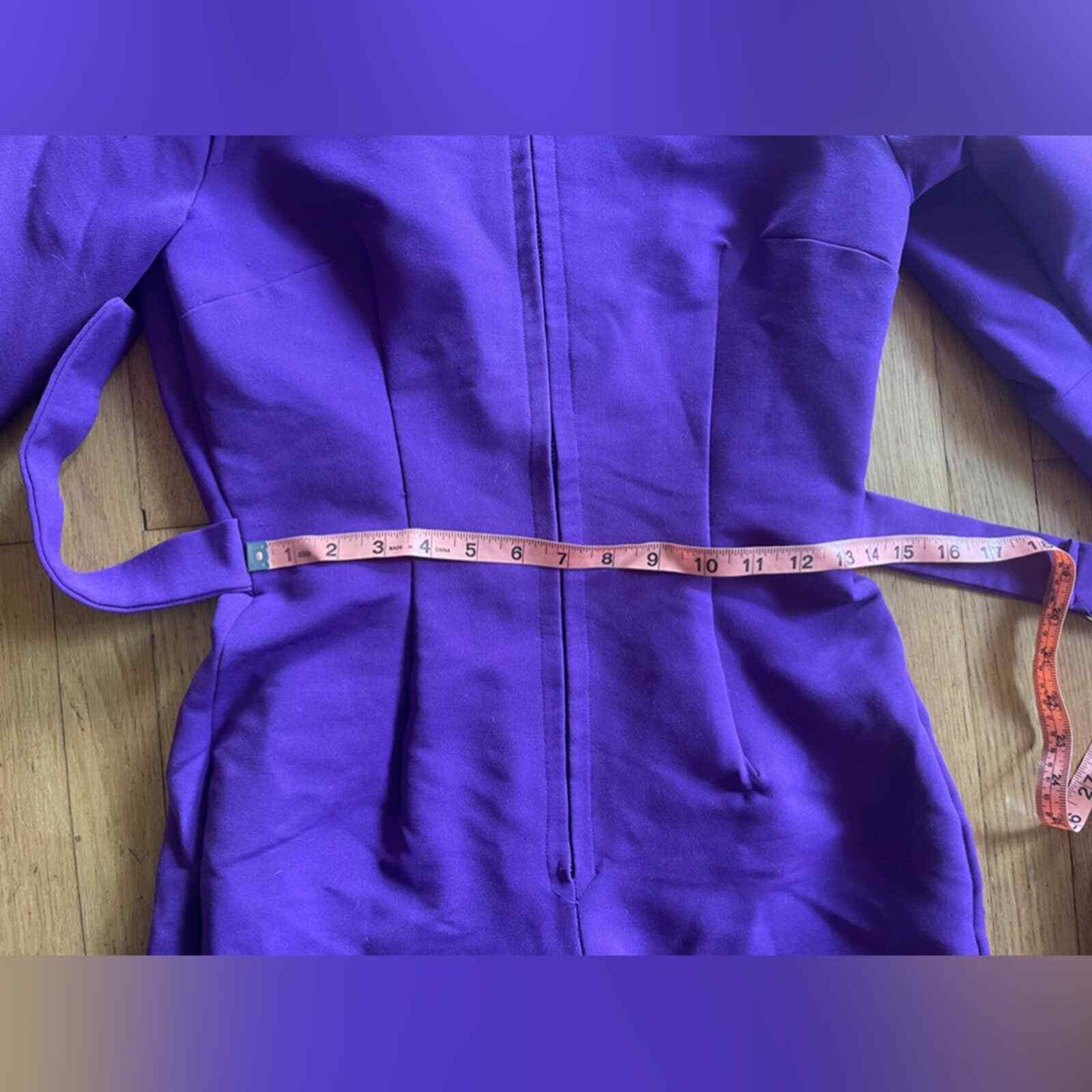 70s Vintage Roffe Purple Snow Suit with Matching Vest