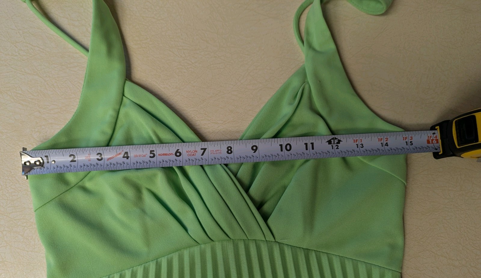 Vintage Lime/Mint Green Empire Waist Dress Perfect for Unique Prom Size XS/S