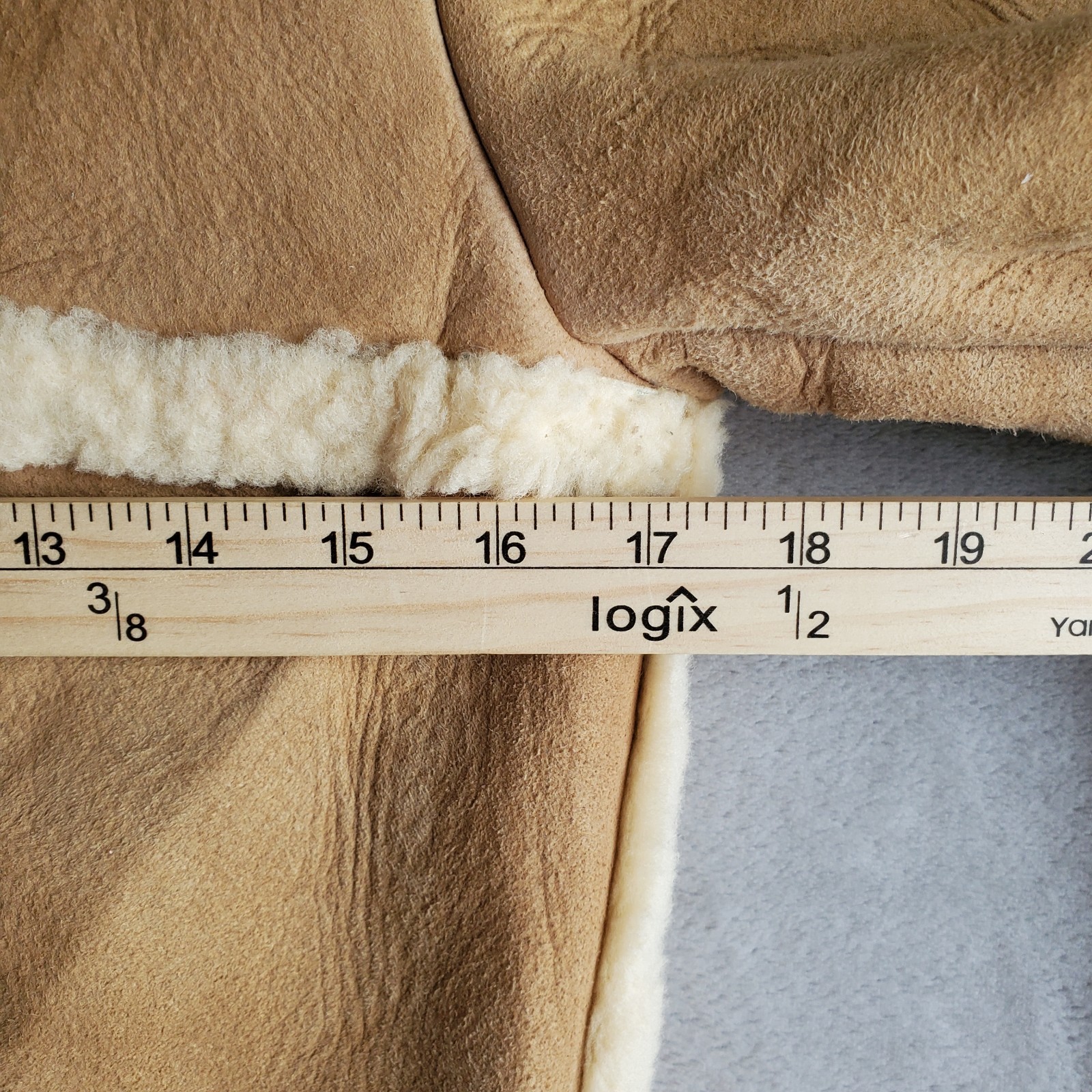 Vintage Knight Tailors Shearling Sheepskin Coat Genuine 70s Rancher Womens 10