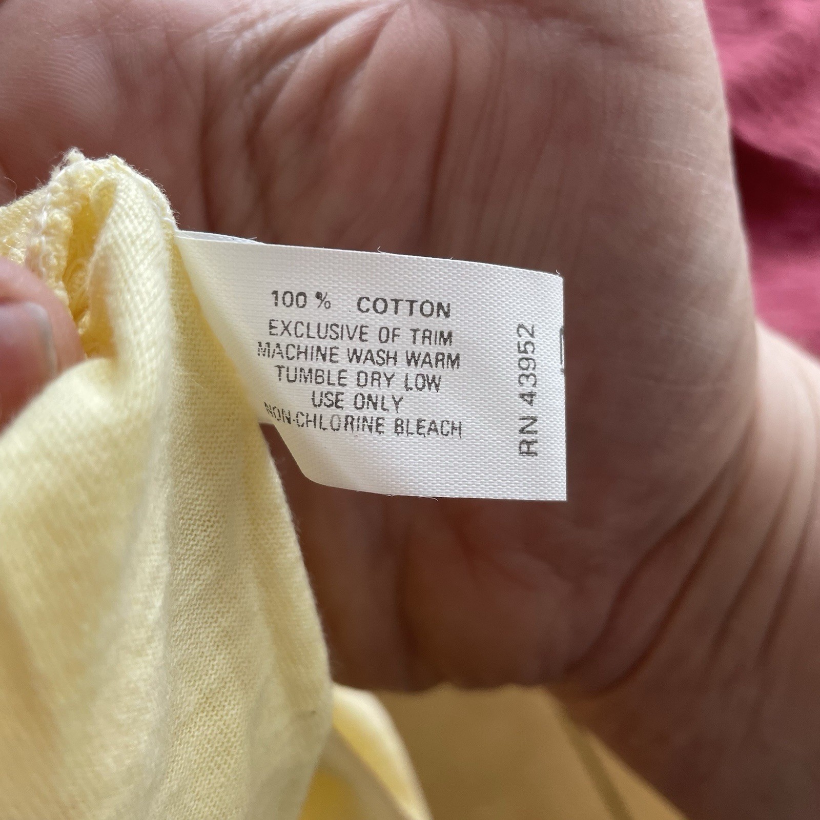 NOS NWT Vintage 70s 80s Messages Cotton Yellow Size 10 Granny Sissy Panties Lace