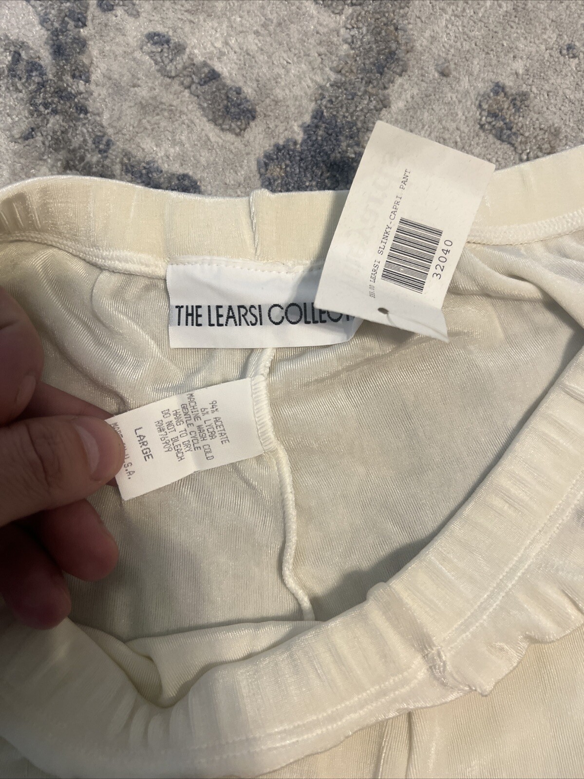 Vintage 90’s The Learsi Collection Slinky Capri Pant NWT LARGE