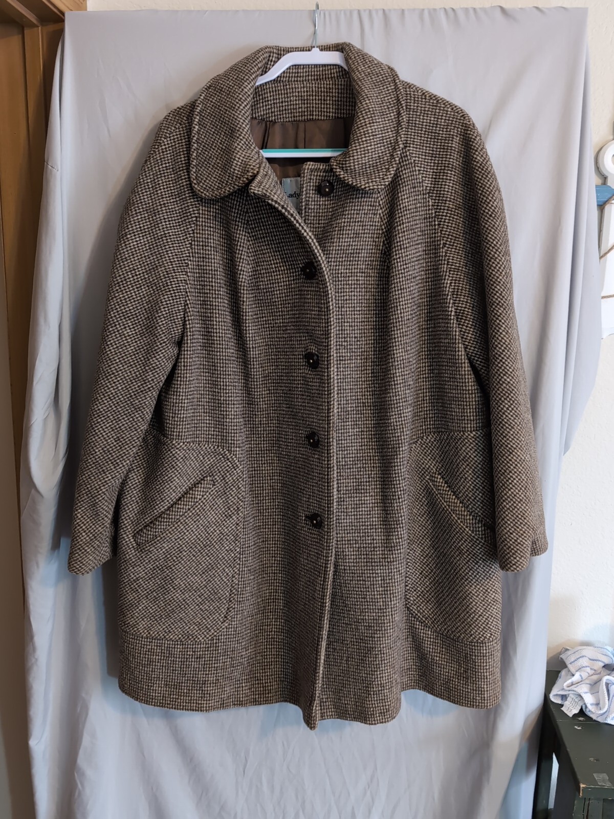Vintage Women’s Lady Penguin Fashions 50″ Chest Measurement Classy Pea Coat…