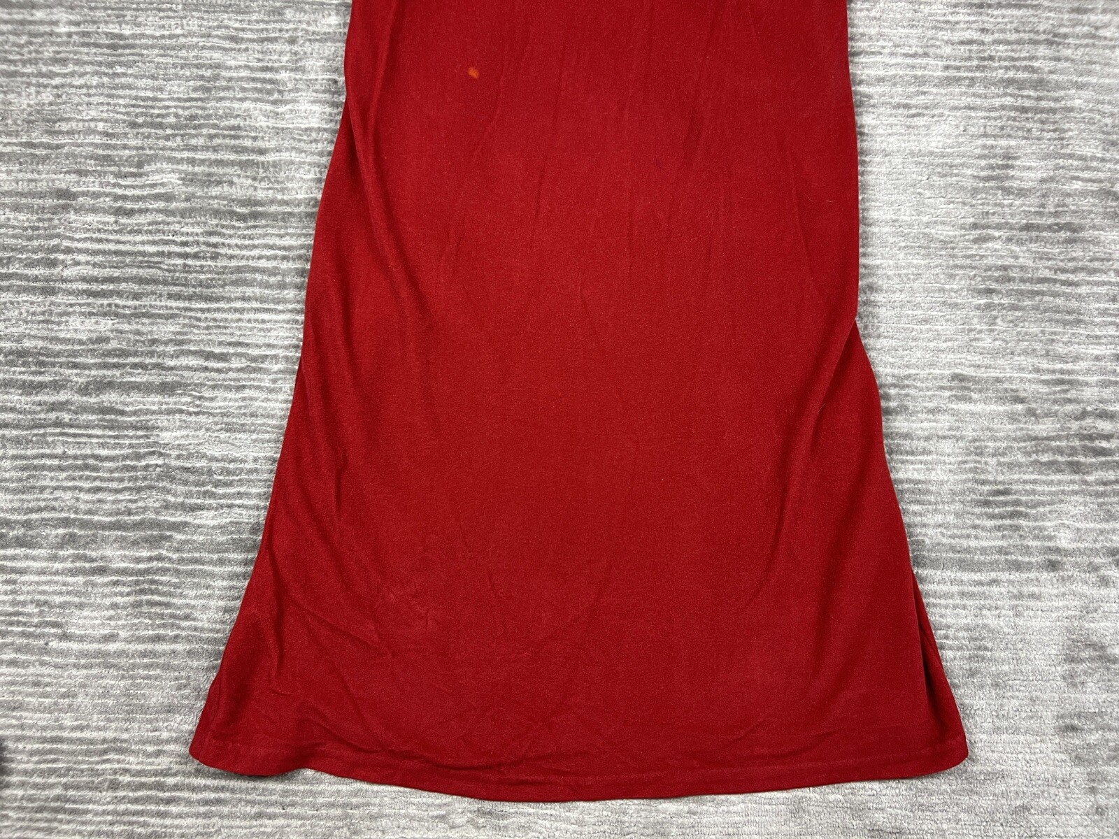 Vintage Plaza 9 Robe Womens Red Loungewear Longsleeve