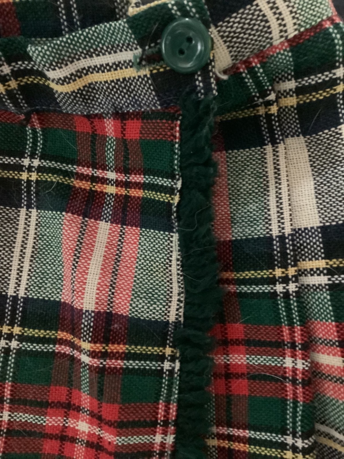 JOHN WANAMAKER VINTAGE TARTAN PLAID WRAP AROUND SKIRT SIZE 8 EXCELLENT CONDITION