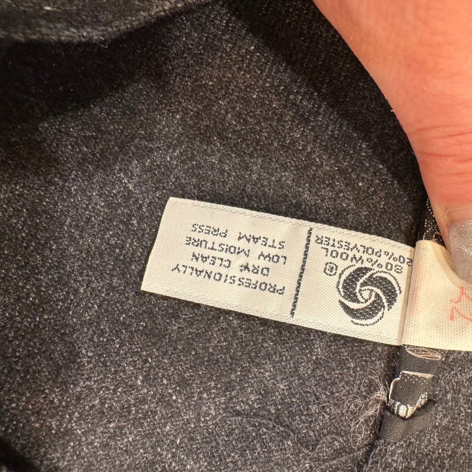 Vintage Century Boston Gray Wool Blend A-Line Midi Skirt ILGWU Made in USA Sz 12