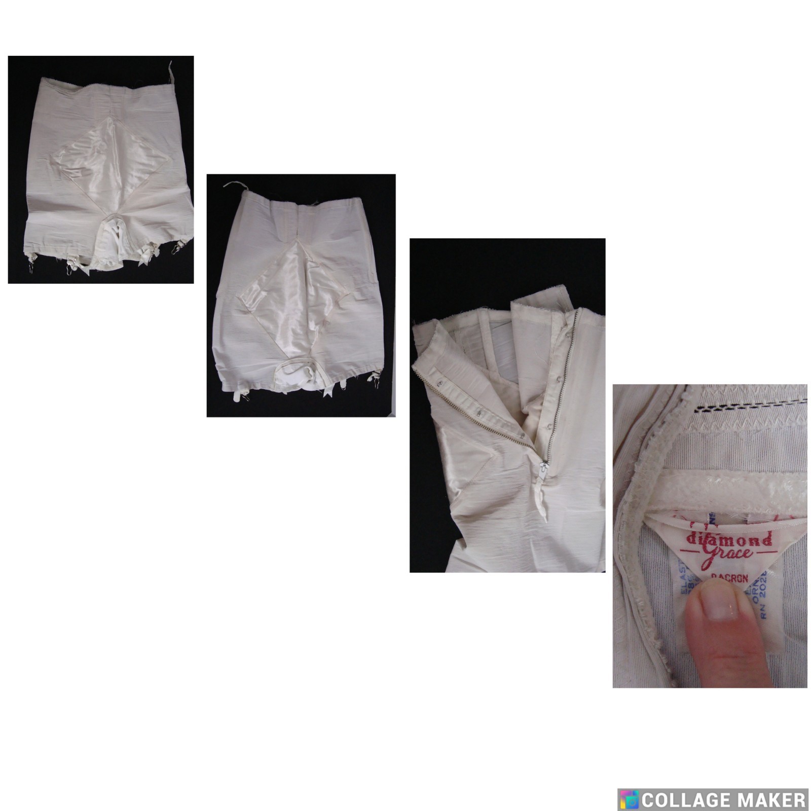 Vintage 1960s Bustier, Girdles, Stockings ~ Lot of 5