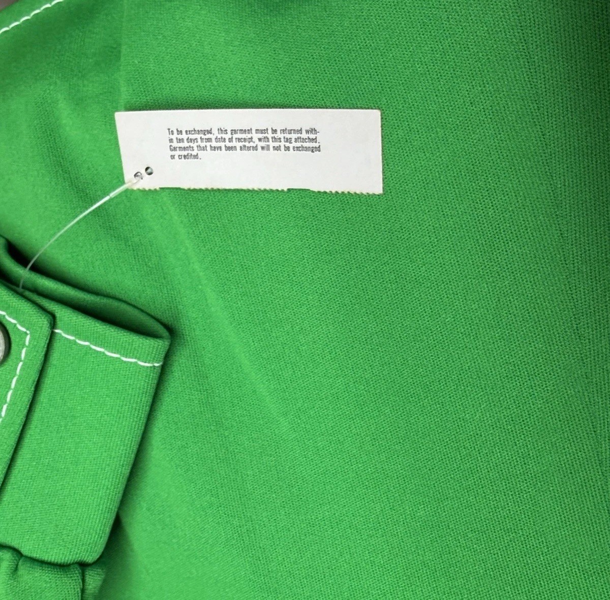 Vtg 1970s NWT ACT III Kelly Green 4 Piece Dacron Knit Tunic Pants Vest Suit 8⁠