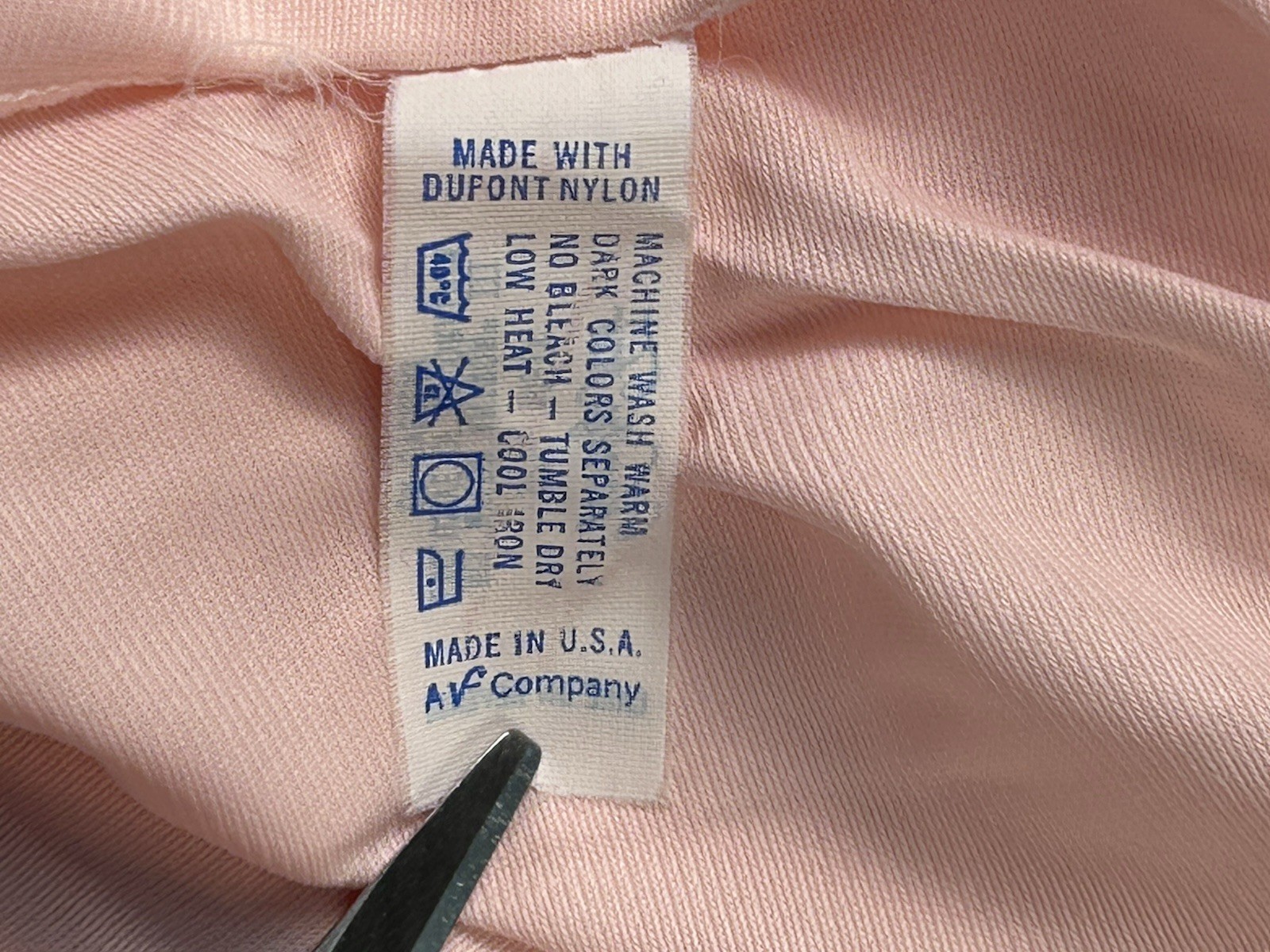 Vintage Vanity Fair Pink Nylon Robe Sz M Silky Loungewear Feminine Classic