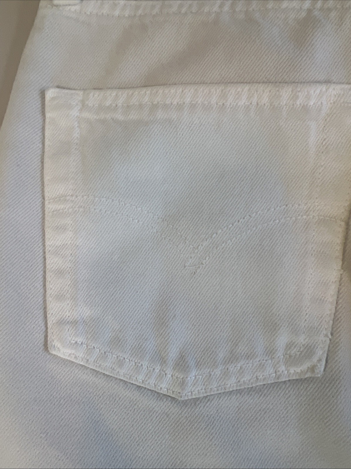 Women’s Levi’s 501 Jeans, Button Fly, White Denim And Made In The USA!!!