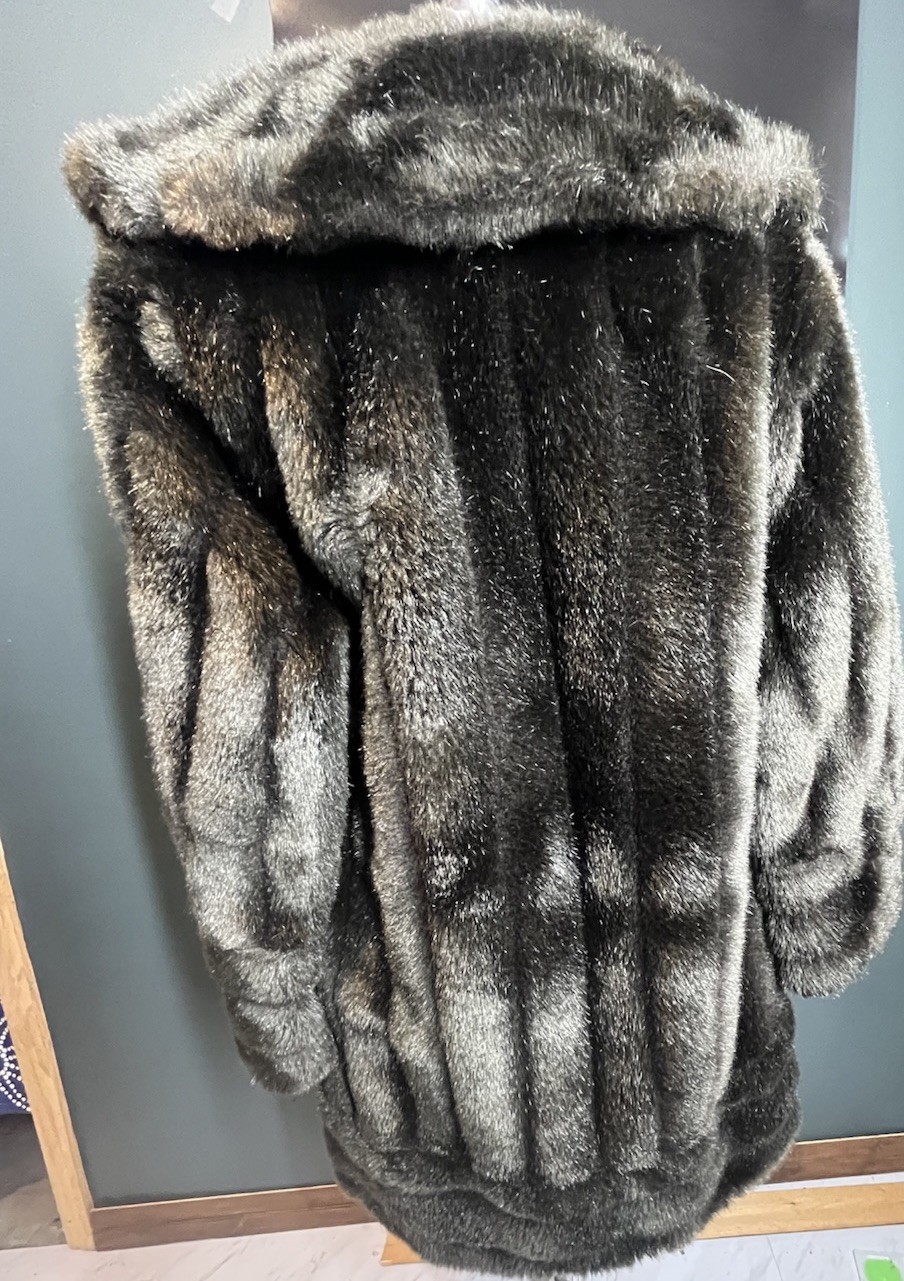 Vintage Real Fur Mink Coat Kilpatrick’s Omaha Mar-Del by Rice Estate Attic Find