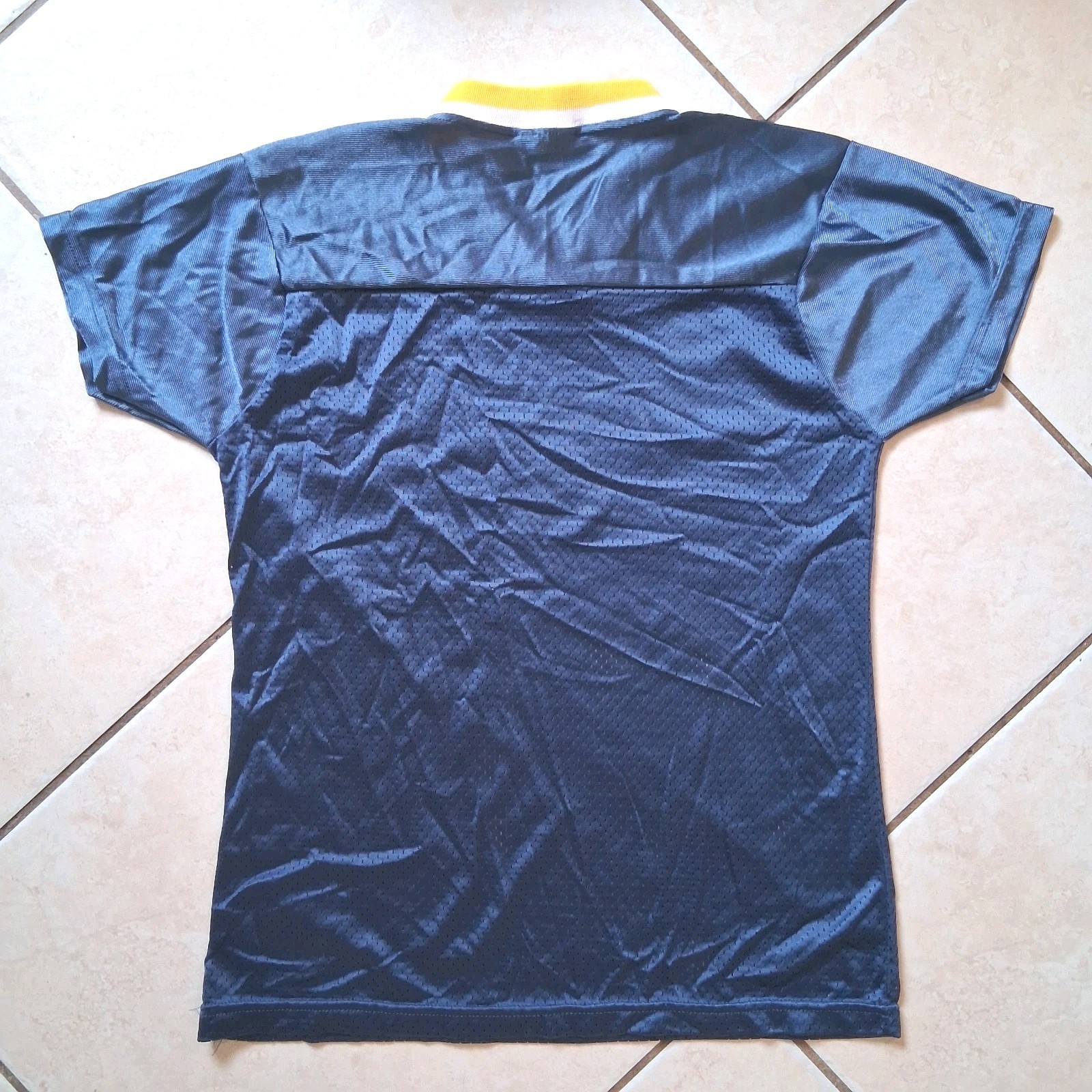 Vtg Dodger Sportswear Womens Mesh Jersey Shirt Medium Blue Retro Made USA Sport
