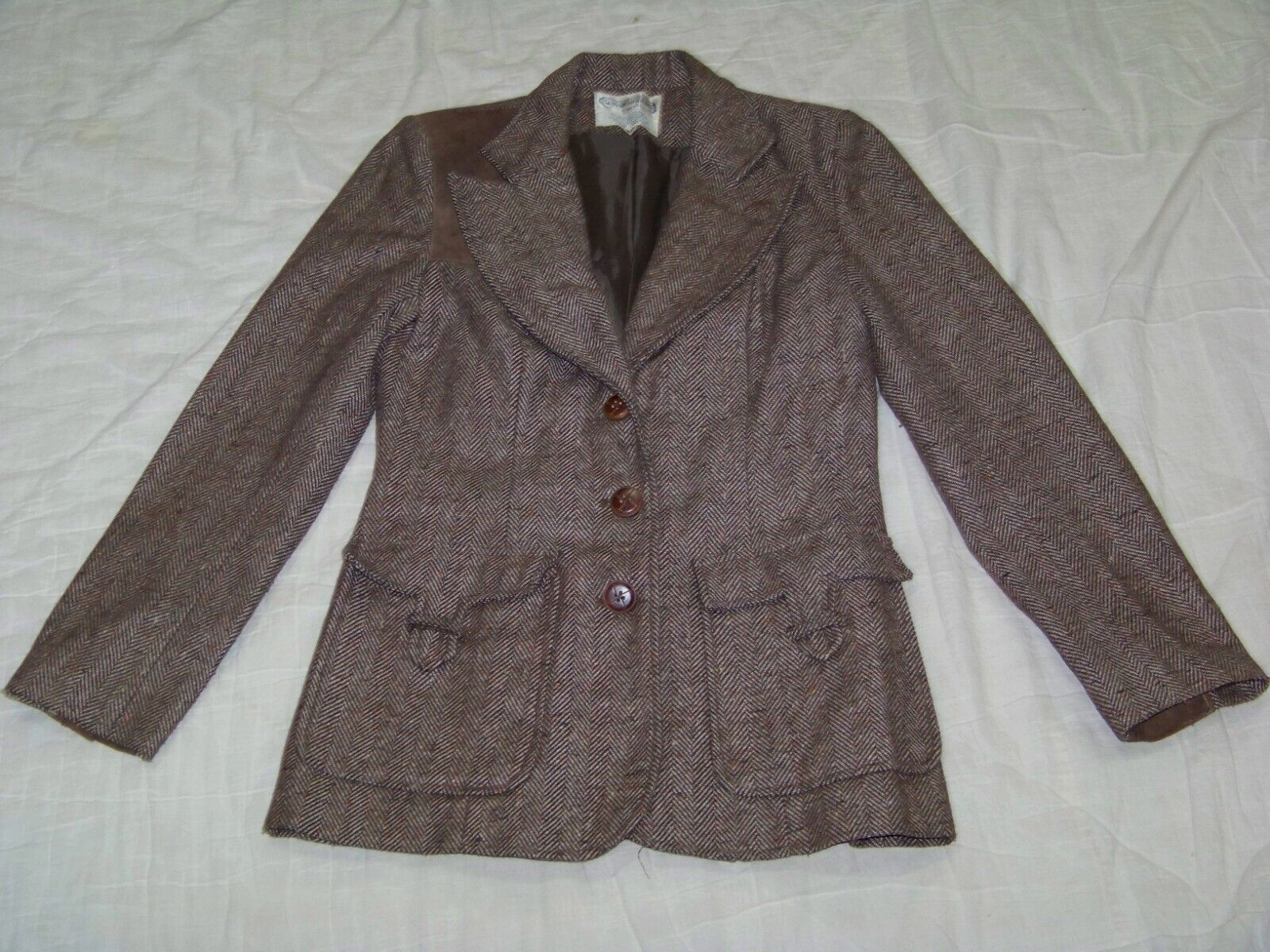Women’s Vintage Wayne Rogers Wool Blend Blazer Jacket – 9/10 (See Measurements)