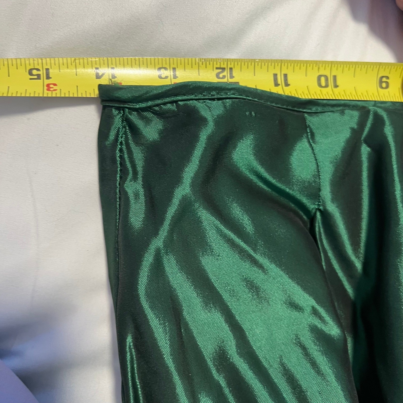 Zum Zum Niki Livas Vintage 2 Piece Formal Set Emerald Sequin top 7/8 skirt 9/10