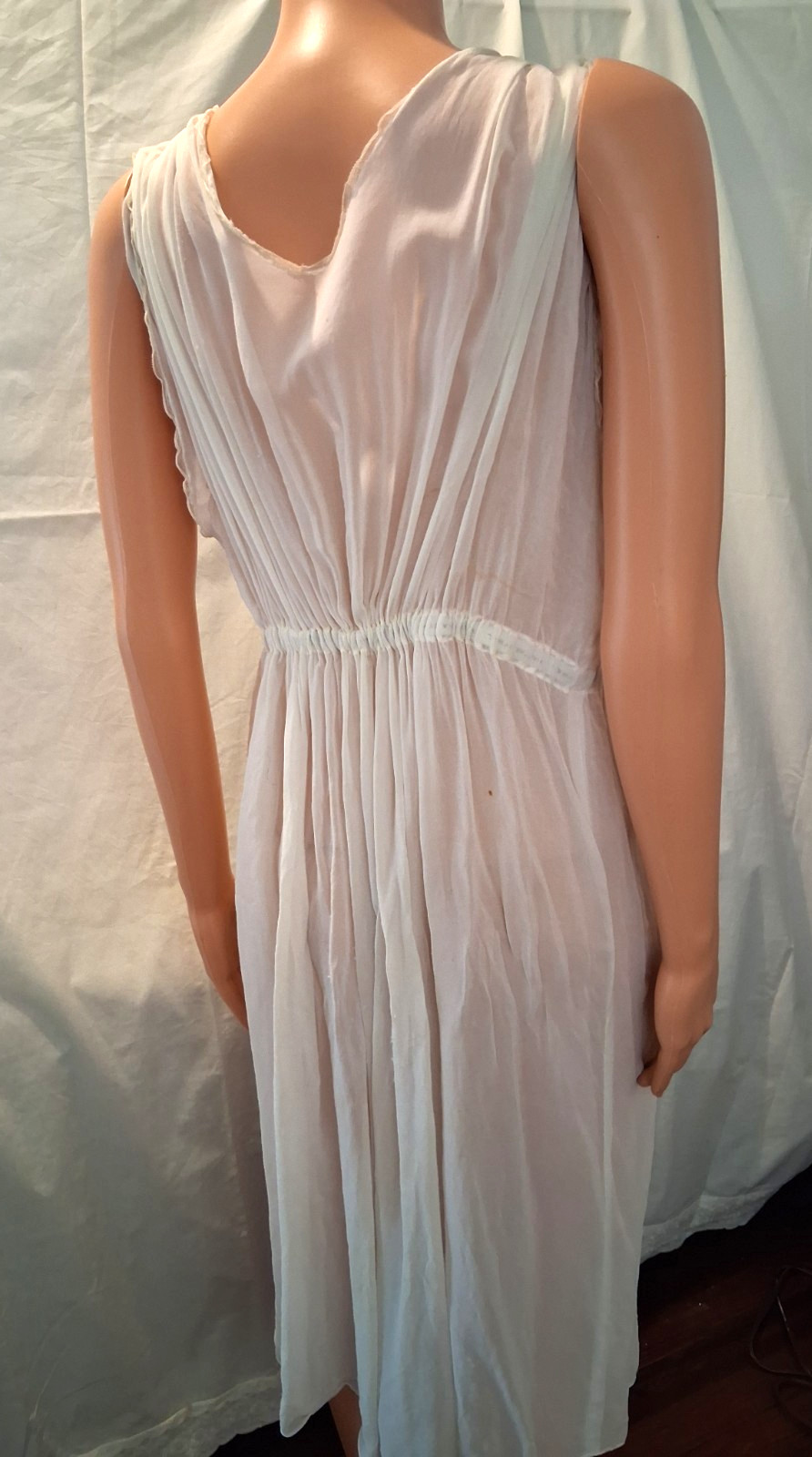 Mail by Martha silk crepe nightgown, vintage Martha Stewart