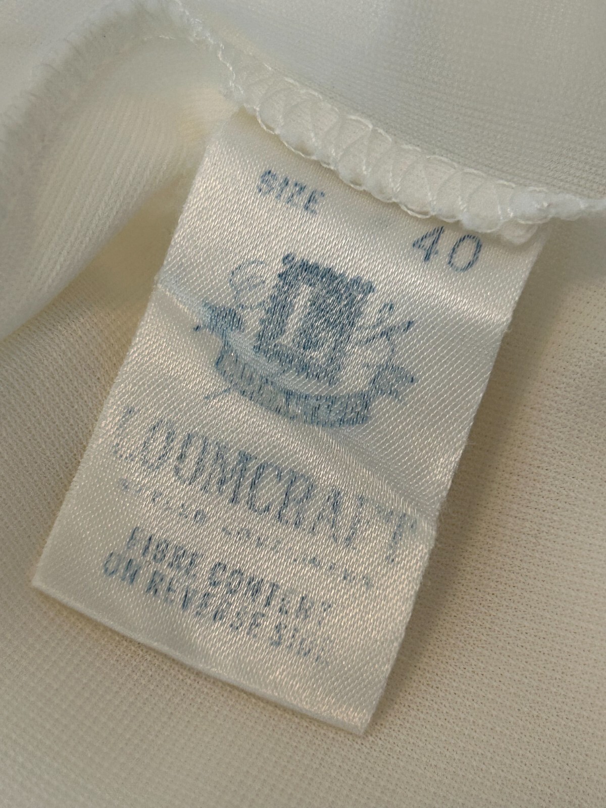 Vintage Loomcraft Full Slip Dress Women’s 40 White Lace Detail Adjustable Straps