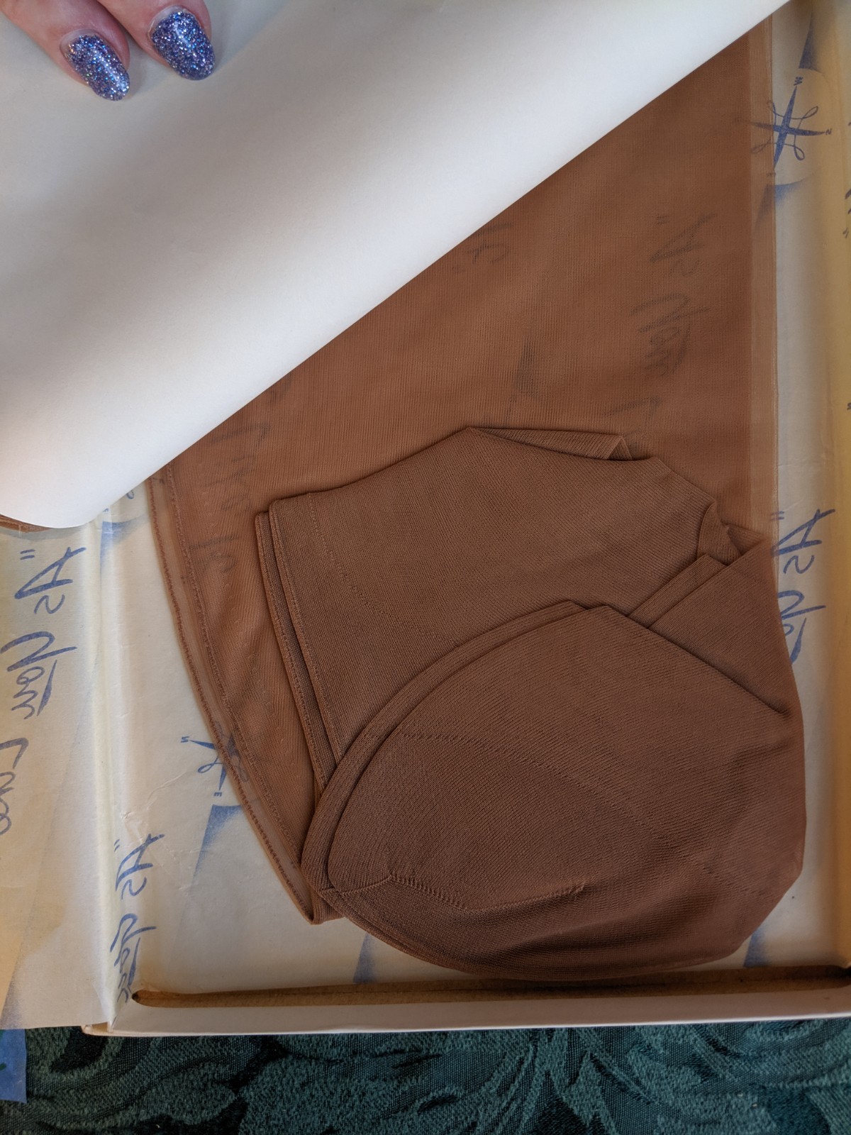 Vintage Thigh High Stockings Seamless 1 pr As You Like It Nylons size 9 #22