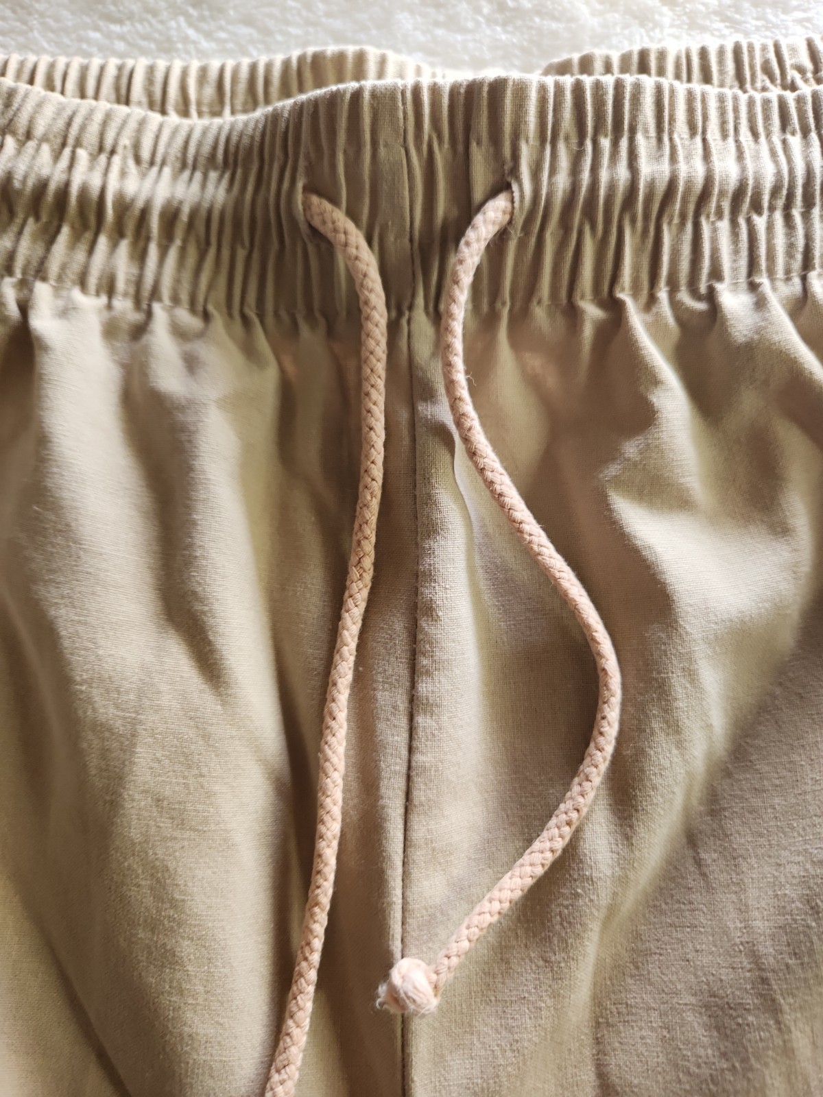 Vintage Classic Elements Culottes Shorts Wide Leg XL Drawstring Elastic Waist