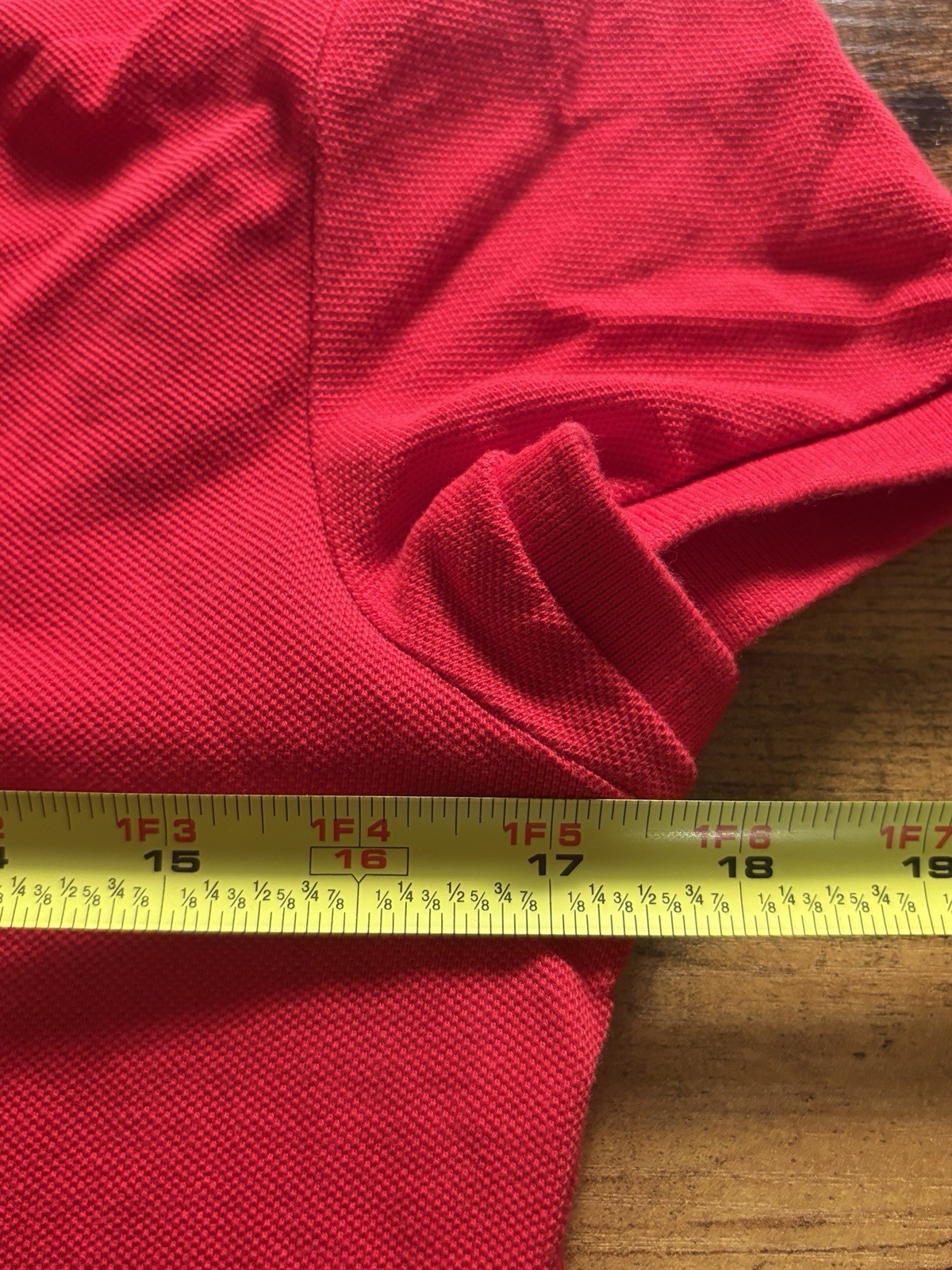 Lauren Active Ralph Lauren Collared Dress Bright Red White Women’s Size Medium