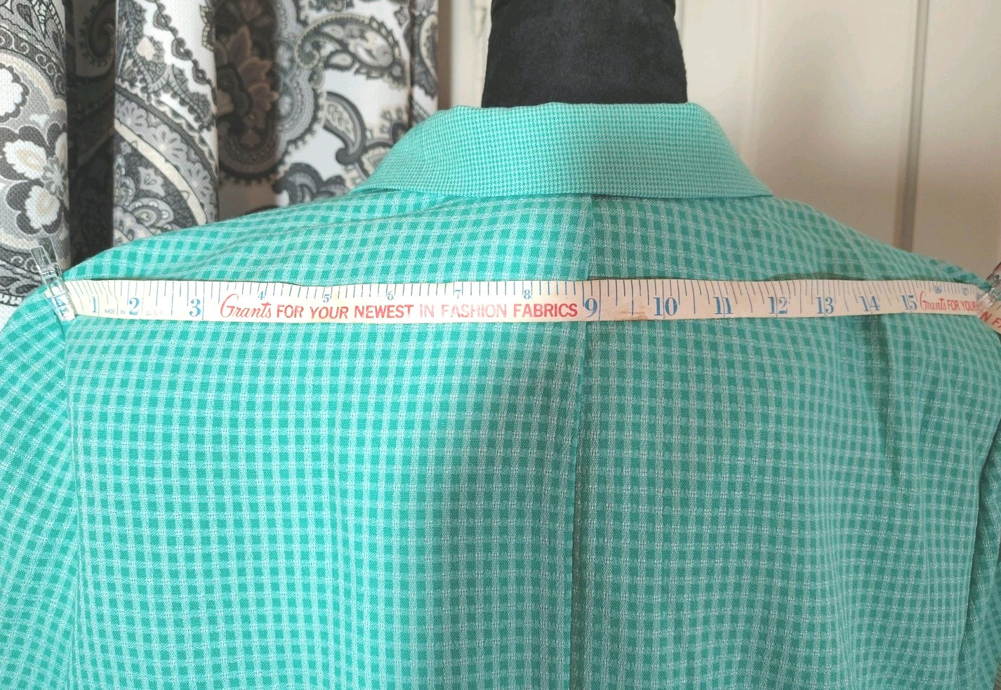 Miss Dorby Size 18 Vintage 2 Piece Aqua Dress