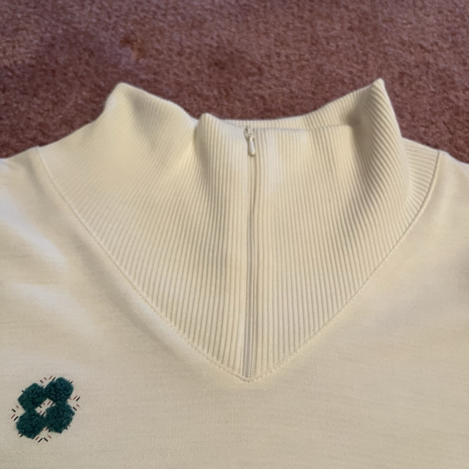 Vintage 80’s BLAST NWT Sweatshirt Sweater Embroidered Flowers Women’s 2x