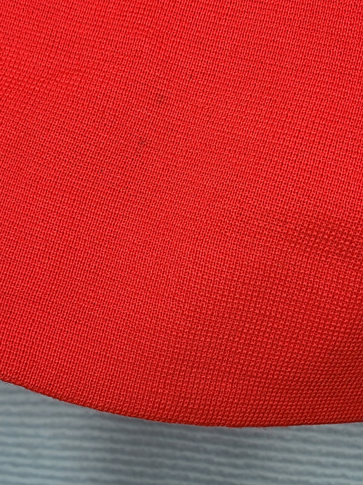 Vtg Wool Knit Skirt Fluoro Orange Gina Teresa Metal Zip Slim Stretchy 14 Mod M L