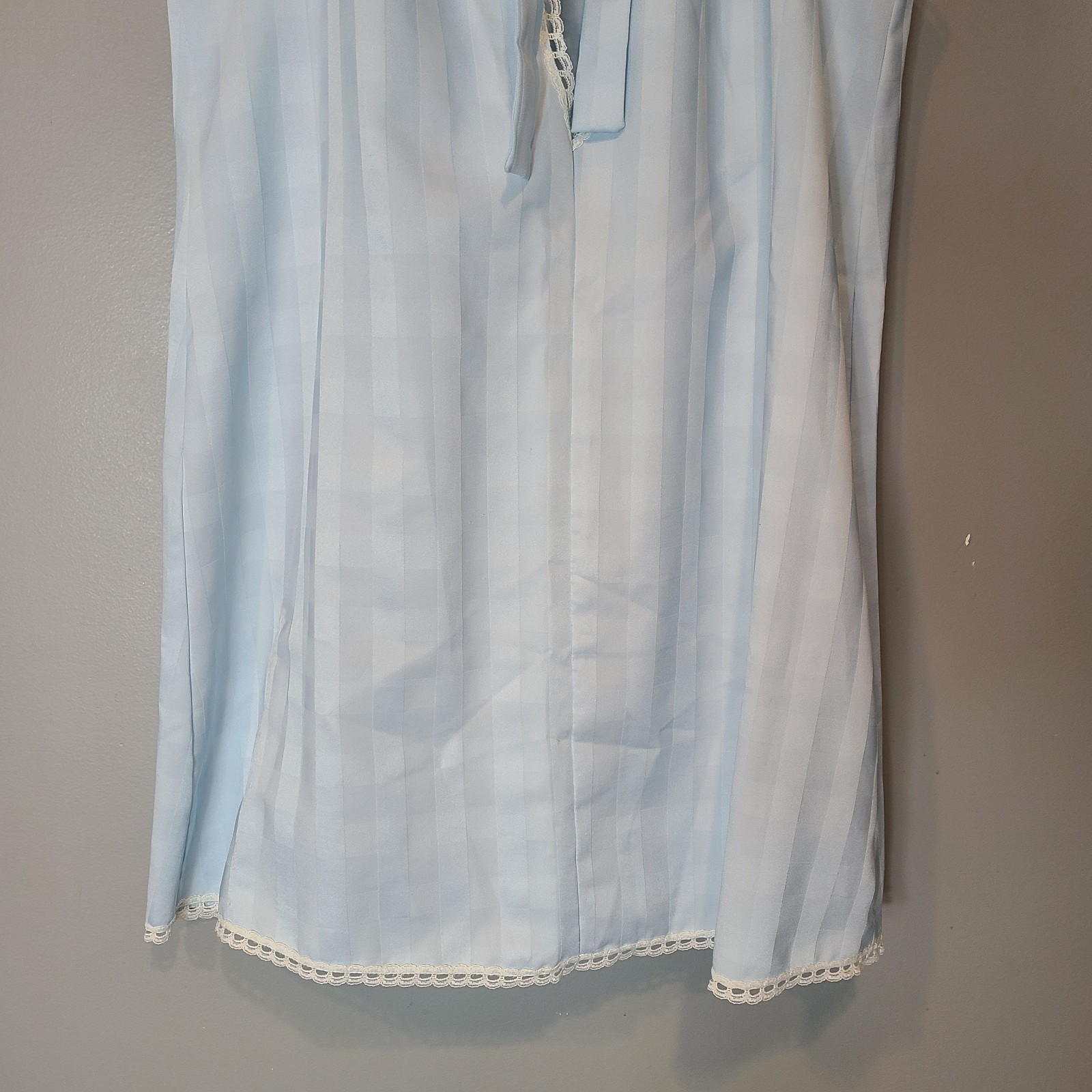 Vtg 1960s Mod Shift Dress Farr West Blue Mid Century MCM Retro Resort Sz Large